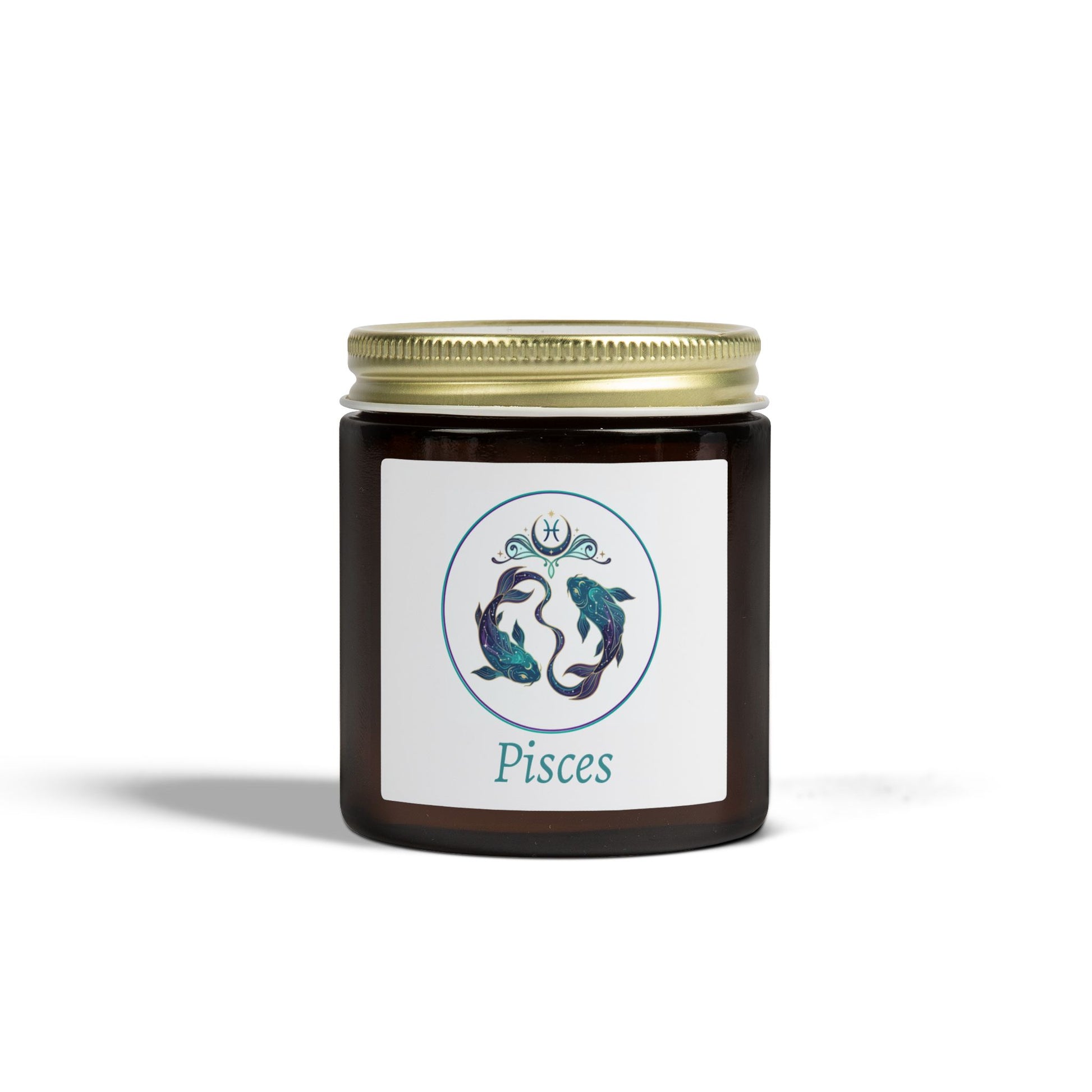 Glass Jar Candle | Pisces Zodiac | 4oz & 9oz