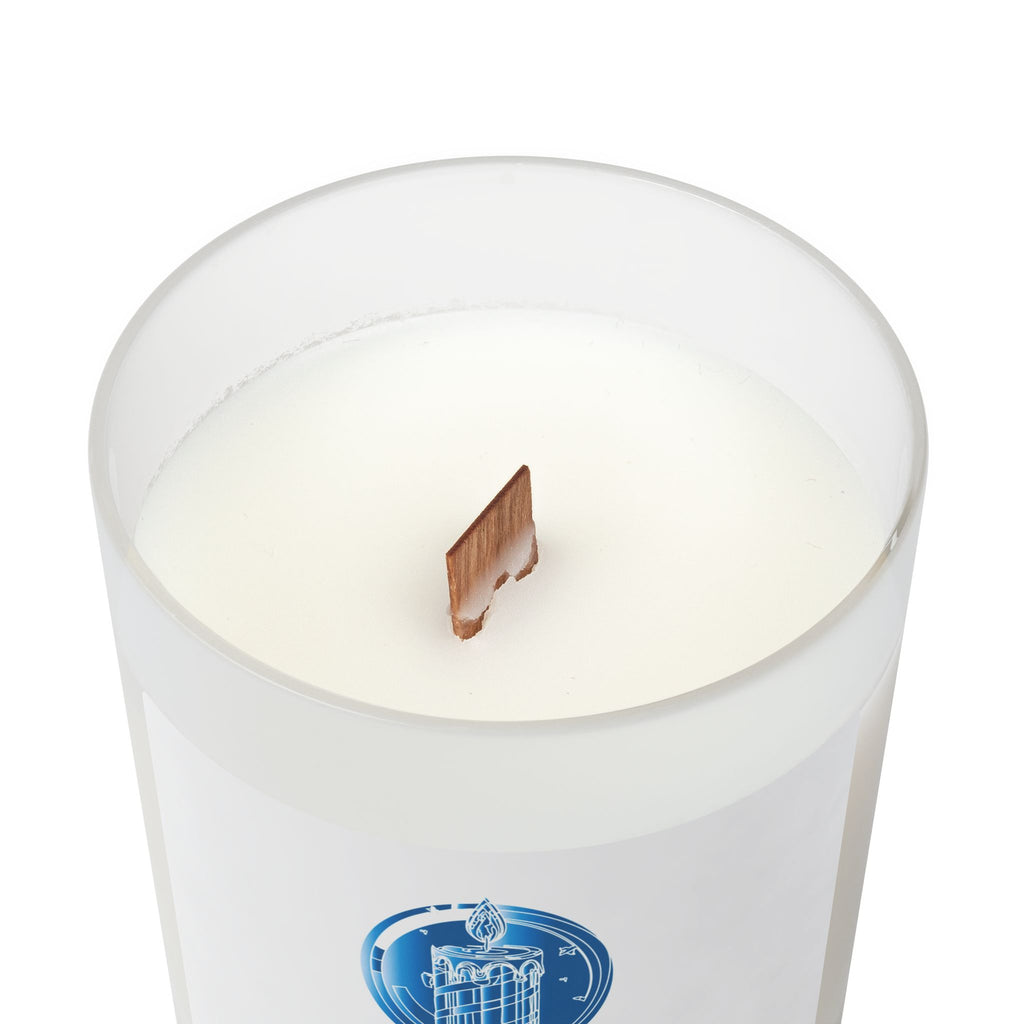 Frosted Glass Candle | "Silent Night Holy Night" | 11oz