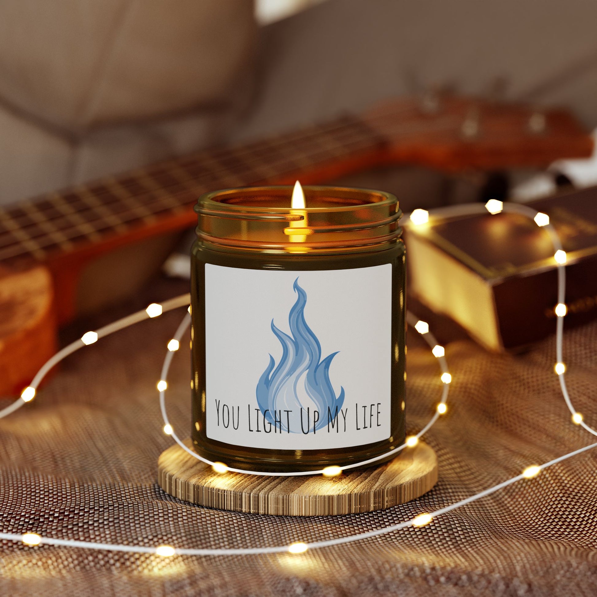 Glass Jar Candle | "You Light Up My Life" | 4oz & 9oz