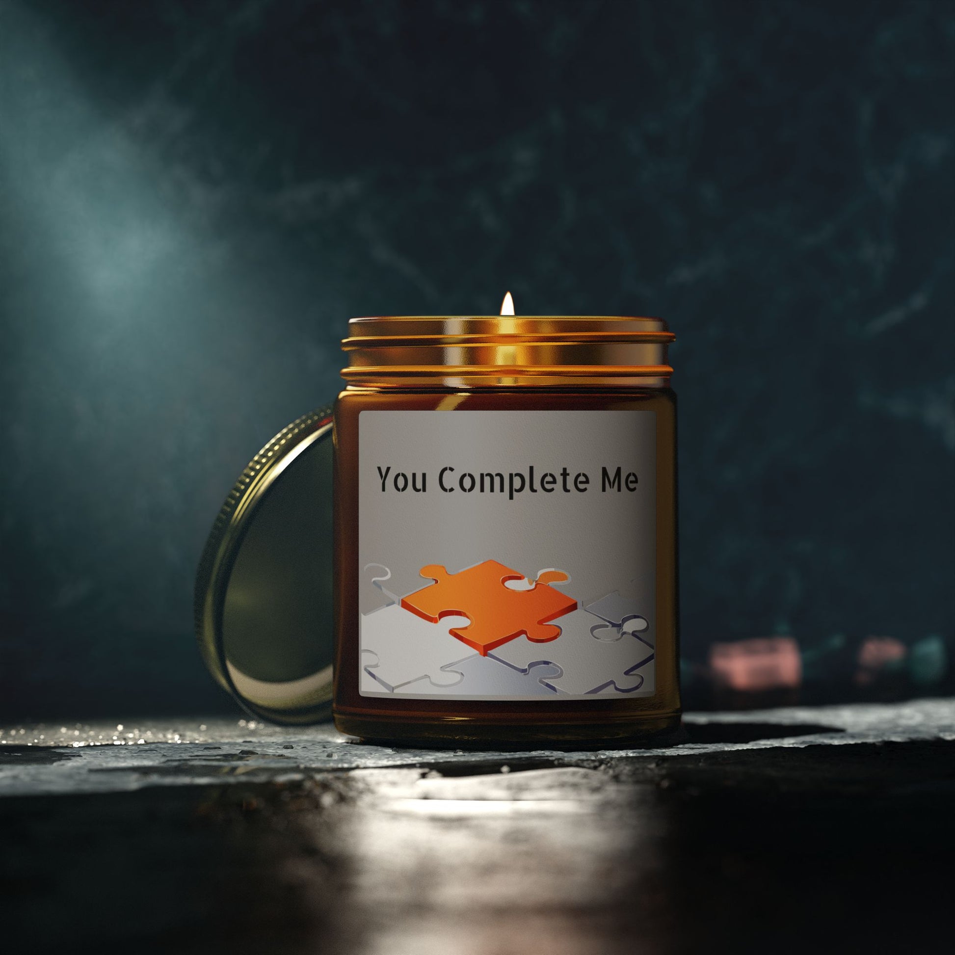 Glass Jar Candle | "You Complete Me" | 4oz or 9oz