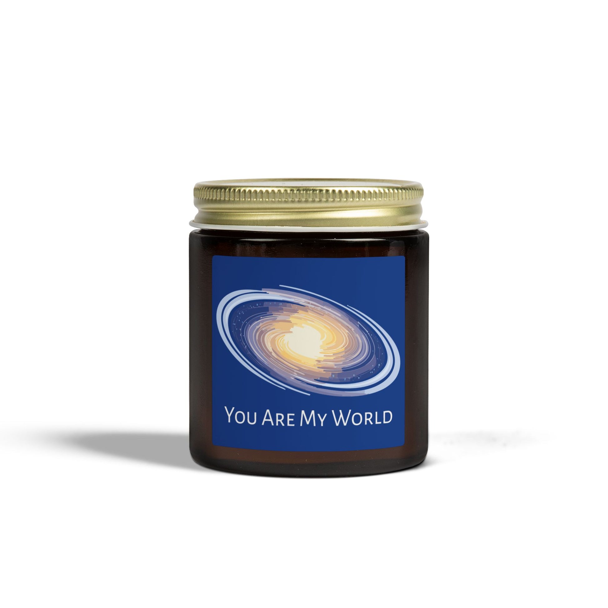 Glass Jar Candle | "You Are My World" | 4oz & 9oz