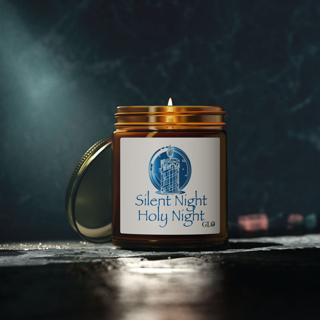 Glass Jar Candle | "Silent Night Holy Night" | 4oz & 9oz
