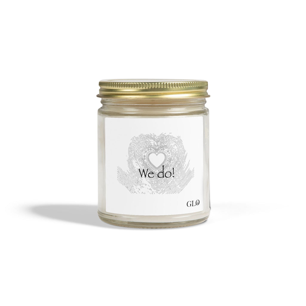 Glass Jar Candle | "We do!" | 4oz/9oz