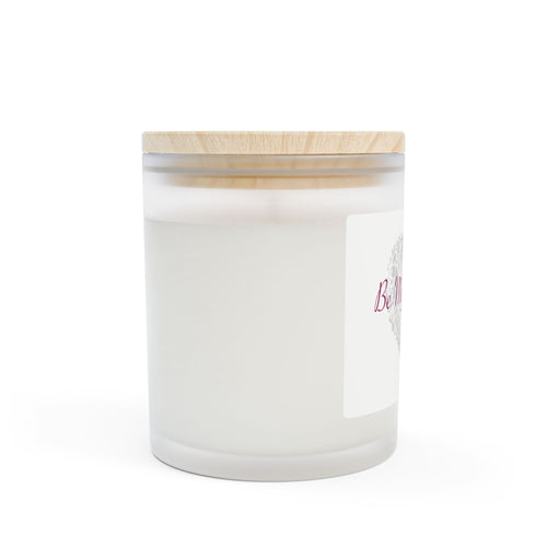Frosted Glass Candle | "Be My Valentine" | 11oz