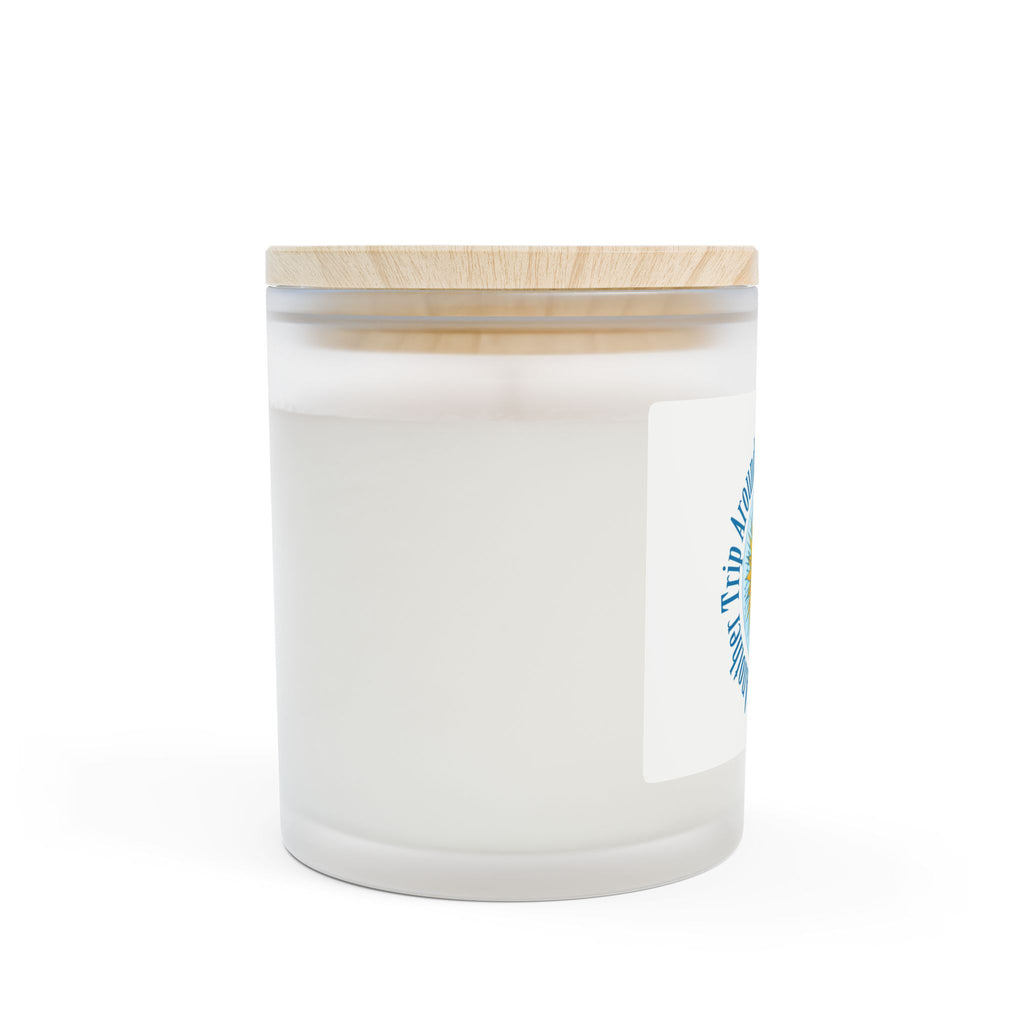 Frosted Glass Candle | "Another Trip Around the Sun" | 11oz