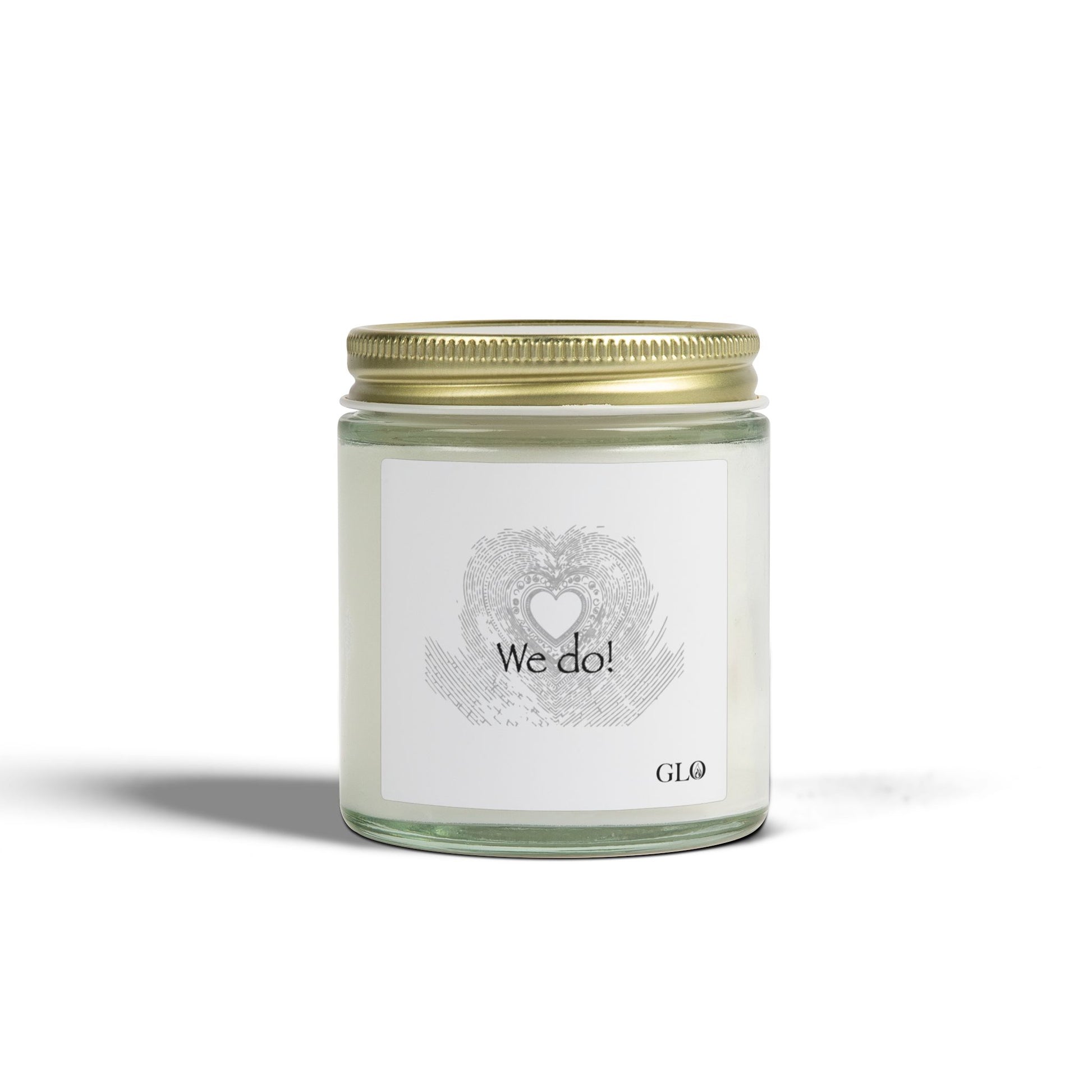 Glass Jar Candle | "We do!" | 4oz/9oz
