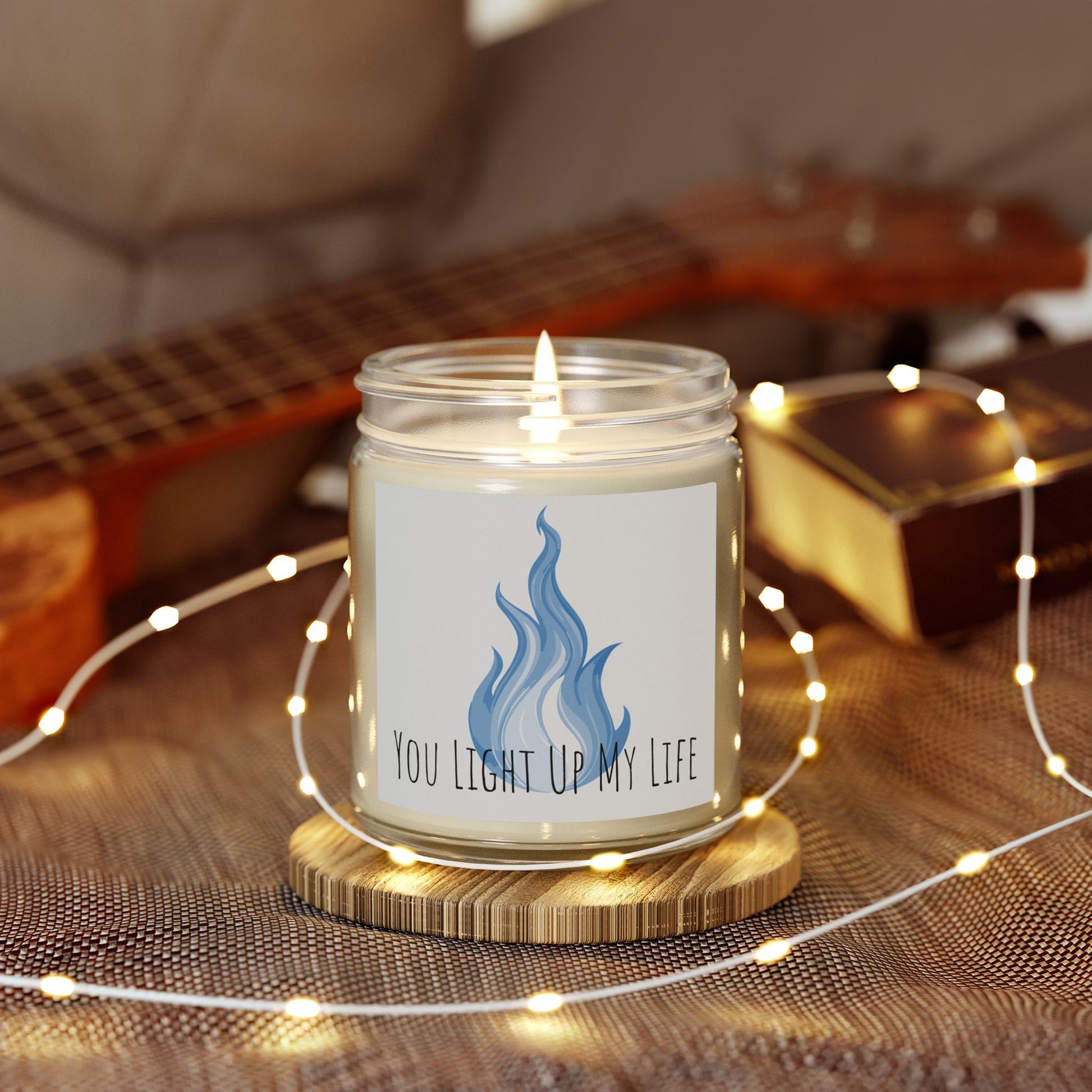 Glass Jar Candle | "You Light Up My Life" | 4oz & 9oz