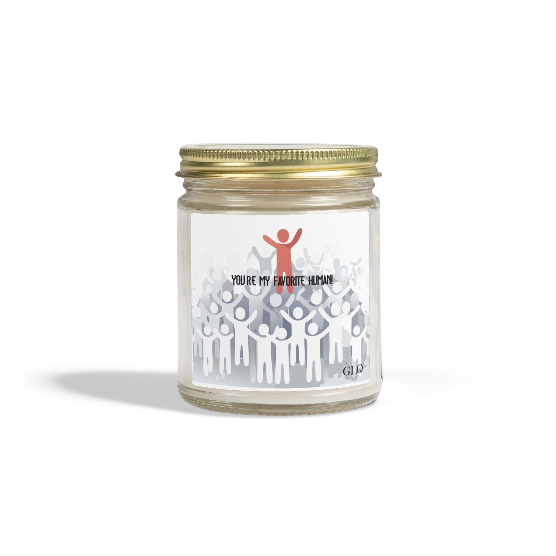 Glass Jar Candle | "You’re My Favorite Human" | 4oz & 9oz