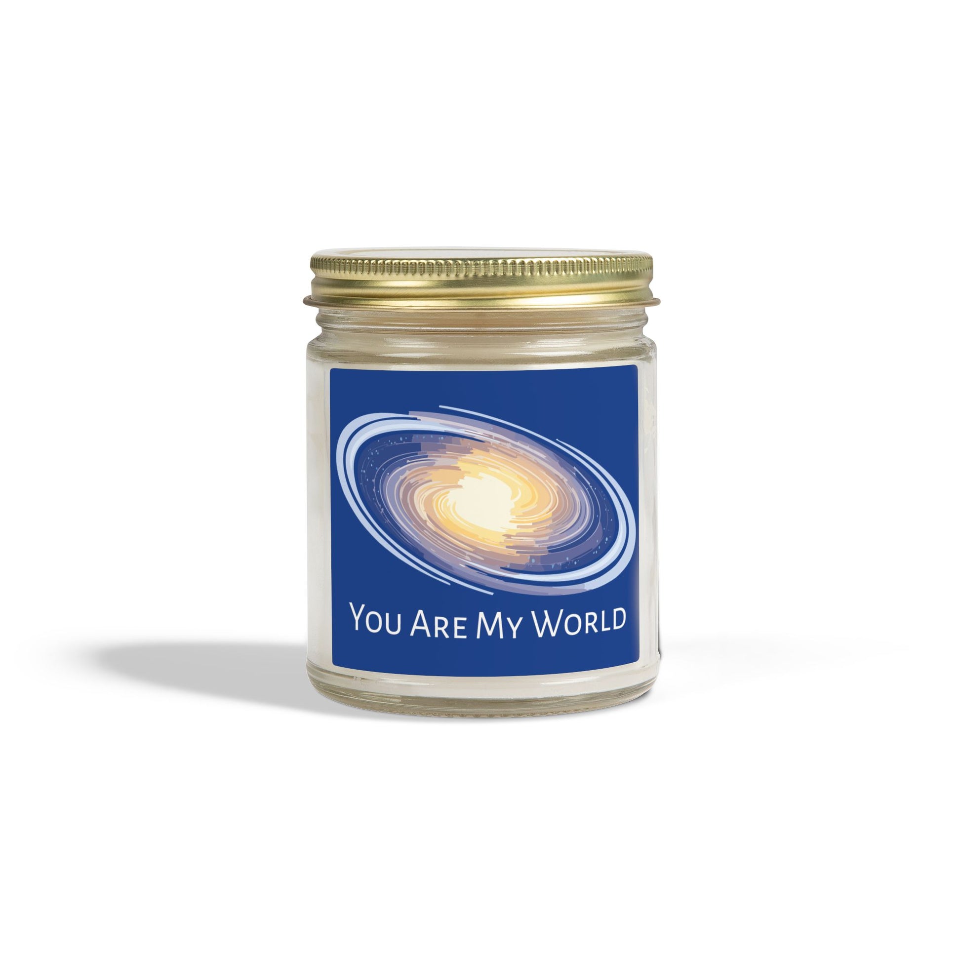 Glass Jar Candle | "You Are My World" | 4oz & 9oz