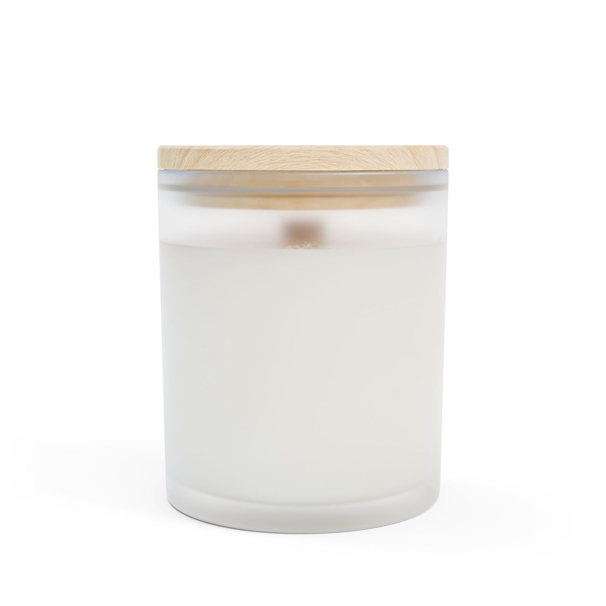 Frosted Glass Candle | "Home Sweet Home" in script | 11oz