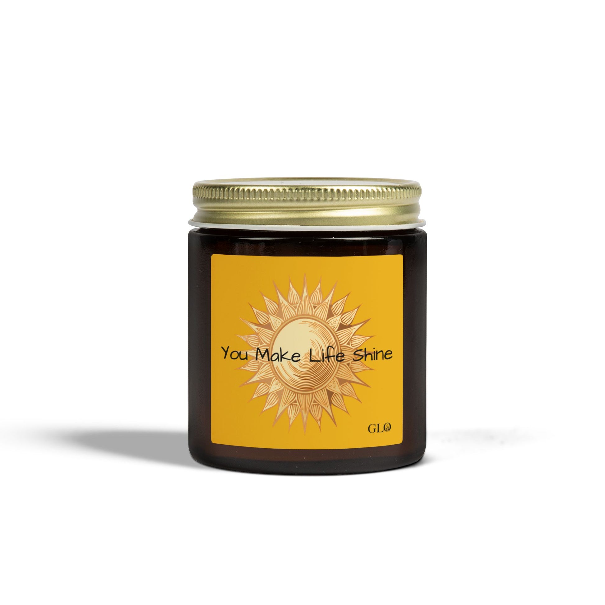 Glass Jar Candle | “You Make Life Shine” | 4oz & 9oz