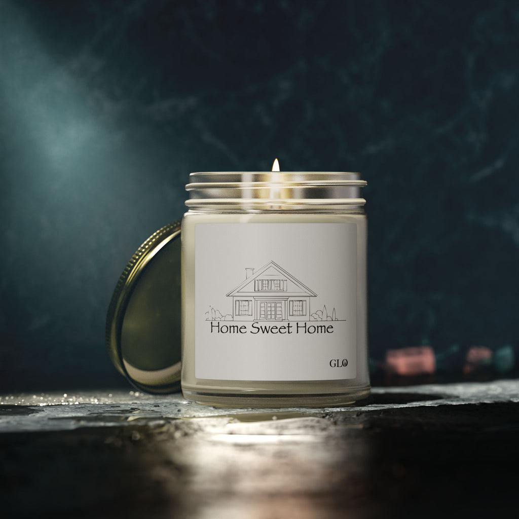 Glass Jar Candle | "Home Sweet Home" | 4oz & 9oz