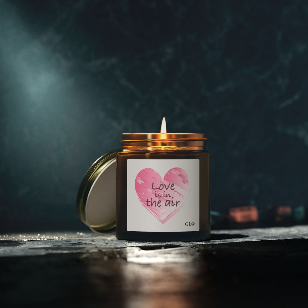 Glass Jar Candle | "Love Is in the Air" | 4oz & 9oz
