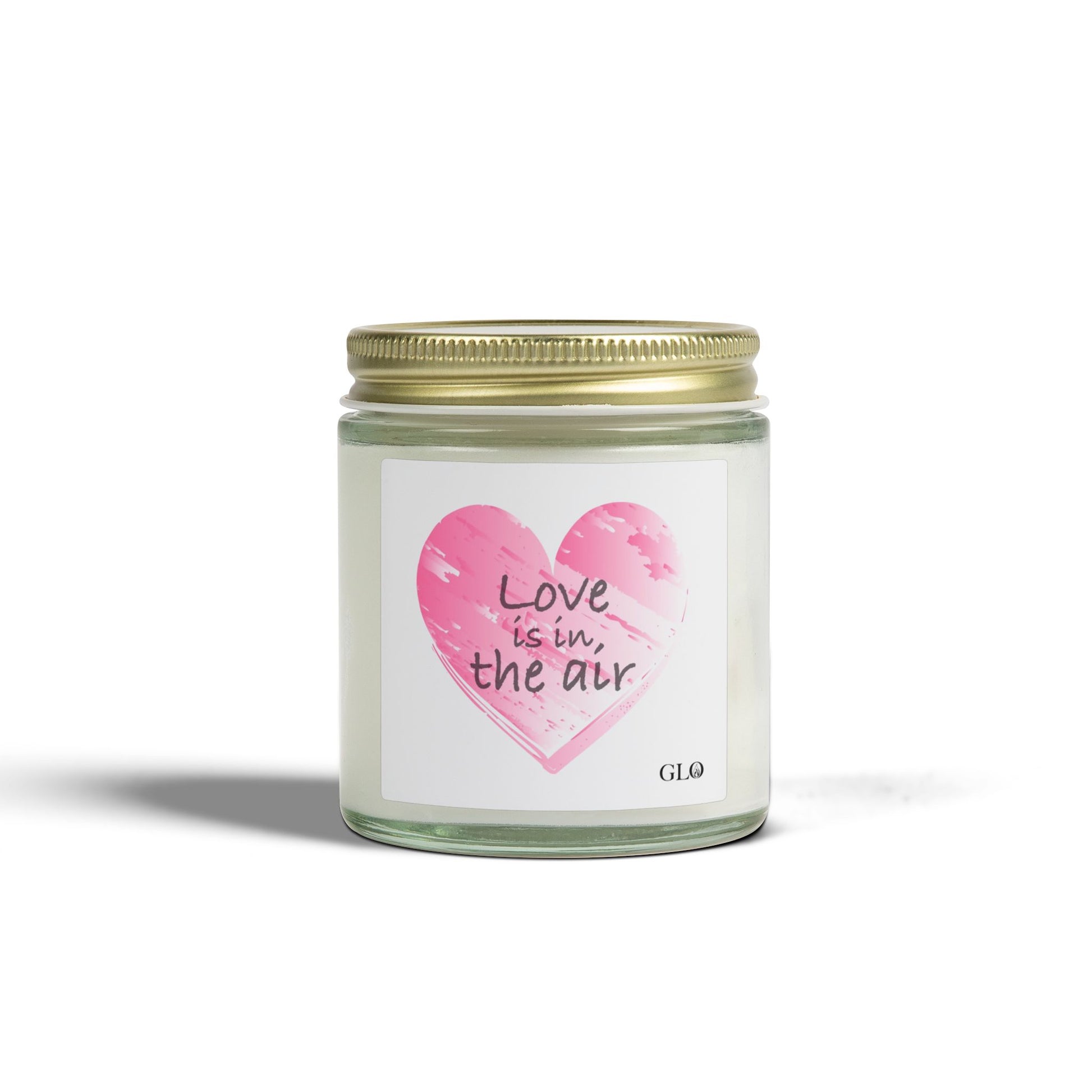 Glass Jar Candle | "Love Is in the Air" | 4oz & 9oz