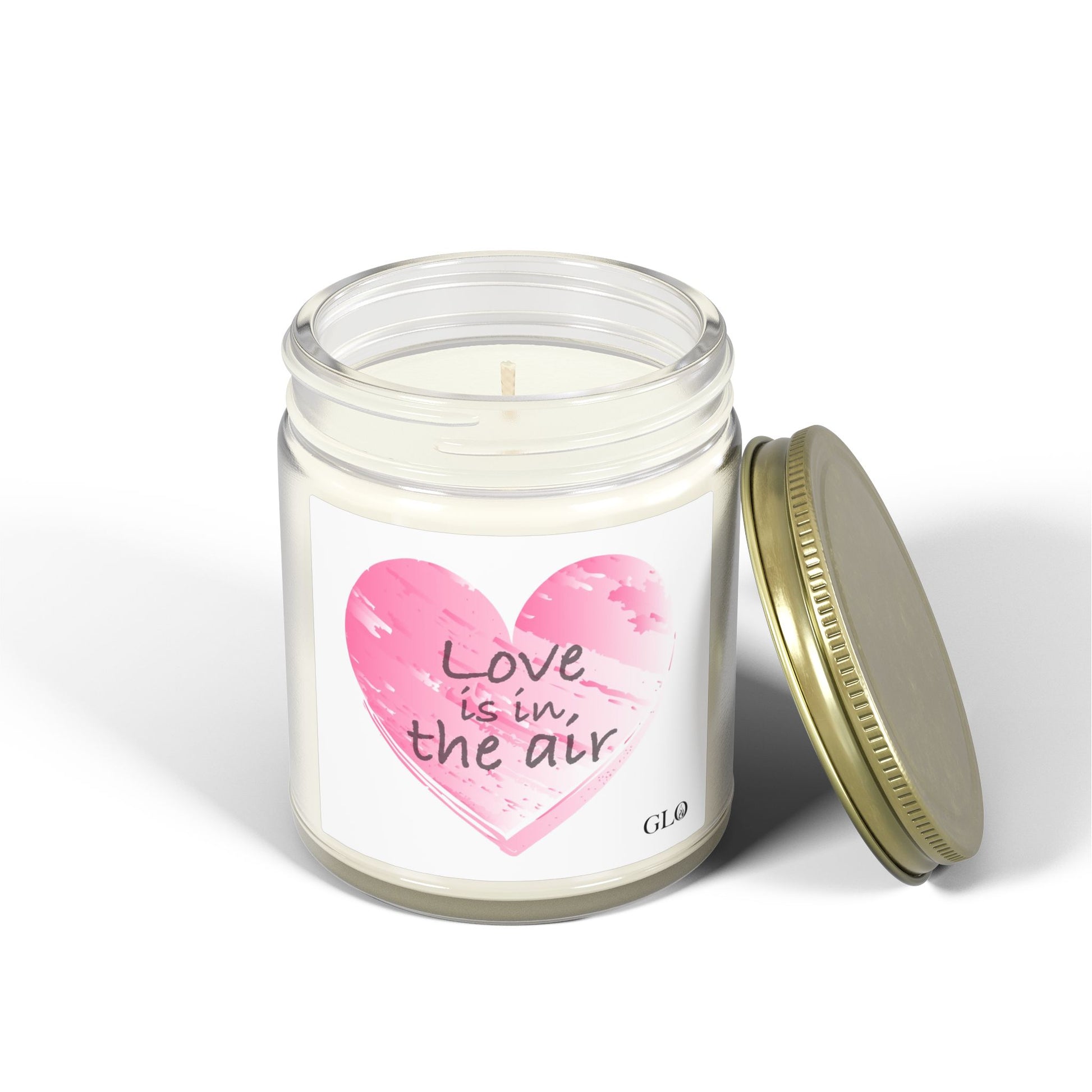 Glass Jar Candle | "Love Is in the Air" | 4oz & 9oz