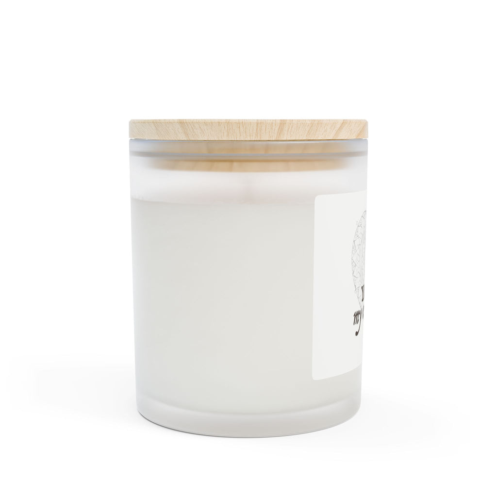 Frosted Glass Candle | "You are my everything" | 11oz