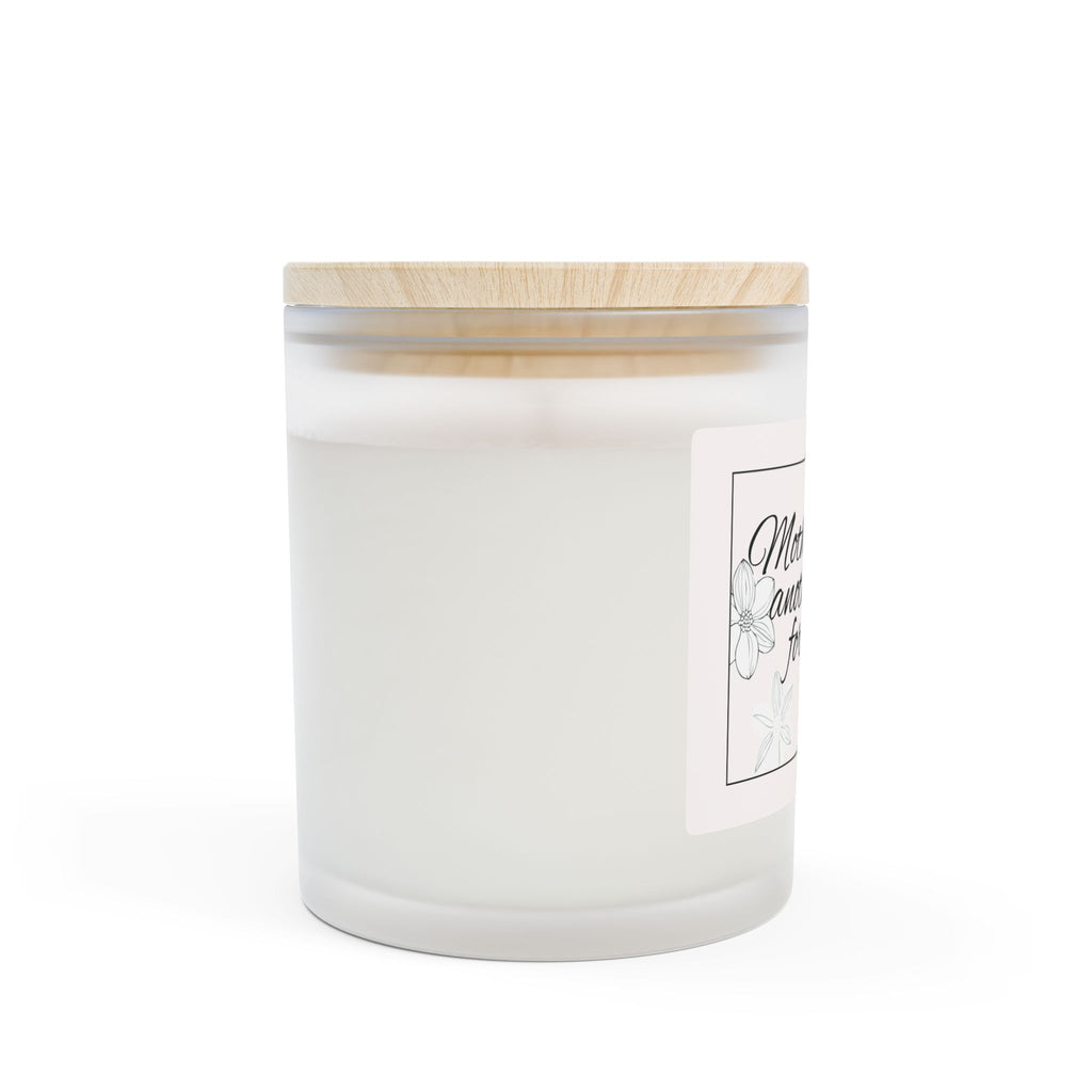 Frosted Glass Candle | "Mother is another word for love" | 11oz