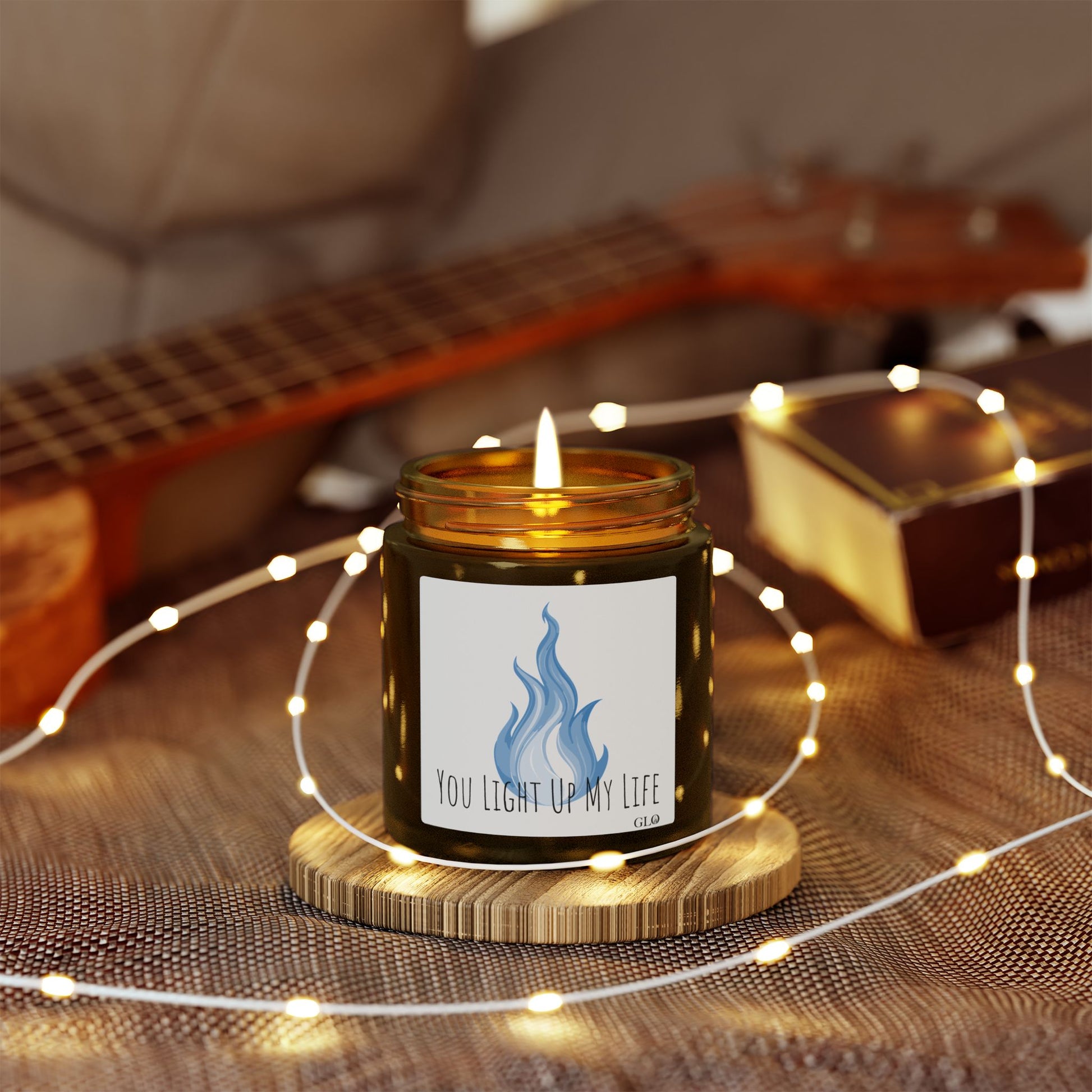 Glass Jar Candle | "You Light Up My Life" | 4oz & 9oz