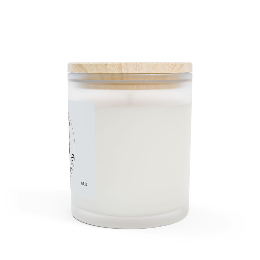 Frosted Glass Candle | "Sisters Make The Best Friends" (v1) | 11oz