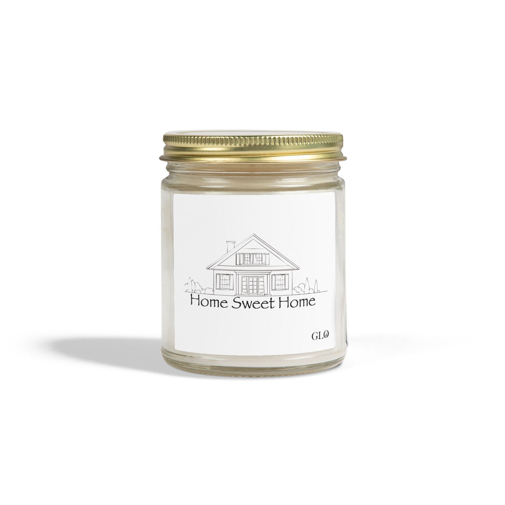 Glass Jar Candle | "Home Sweet Home" | 4oz & 9oz