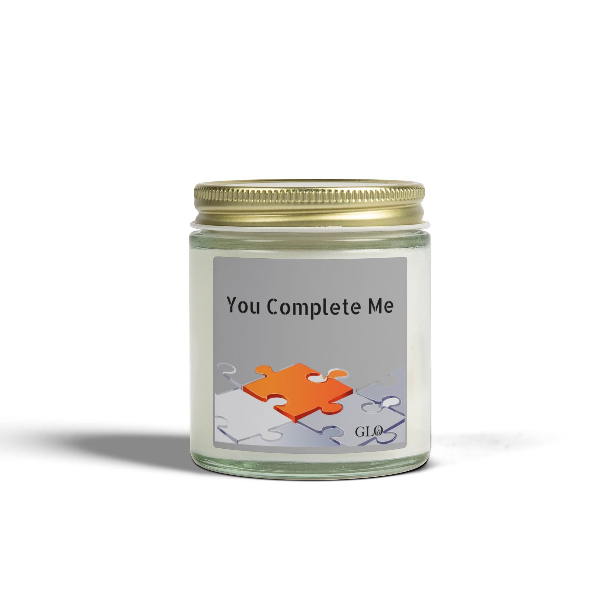 Glass Jar Candle | "You Complete Me" | 4oz or 9oz
