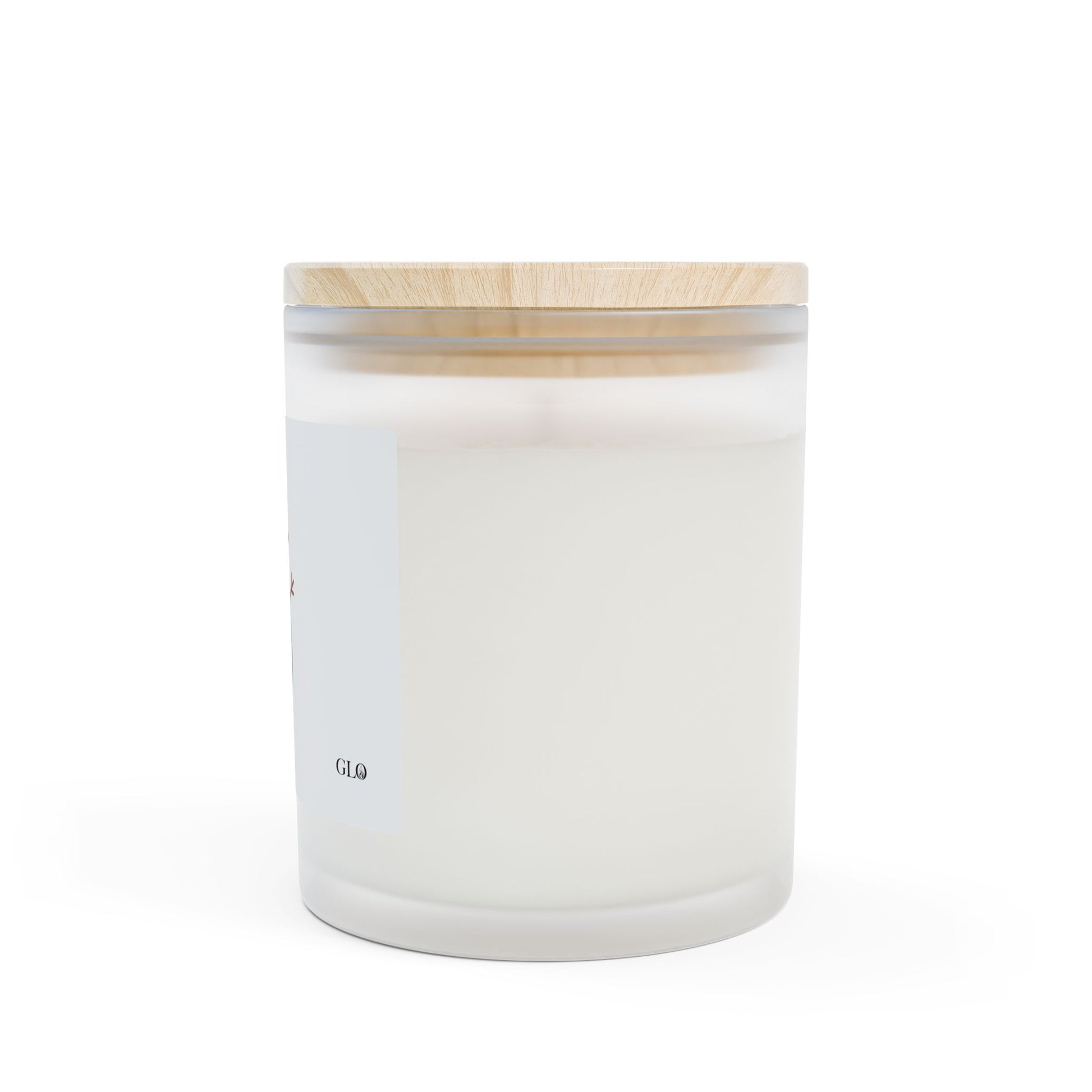 Frosted Glass Candle | Snowman | 11oz