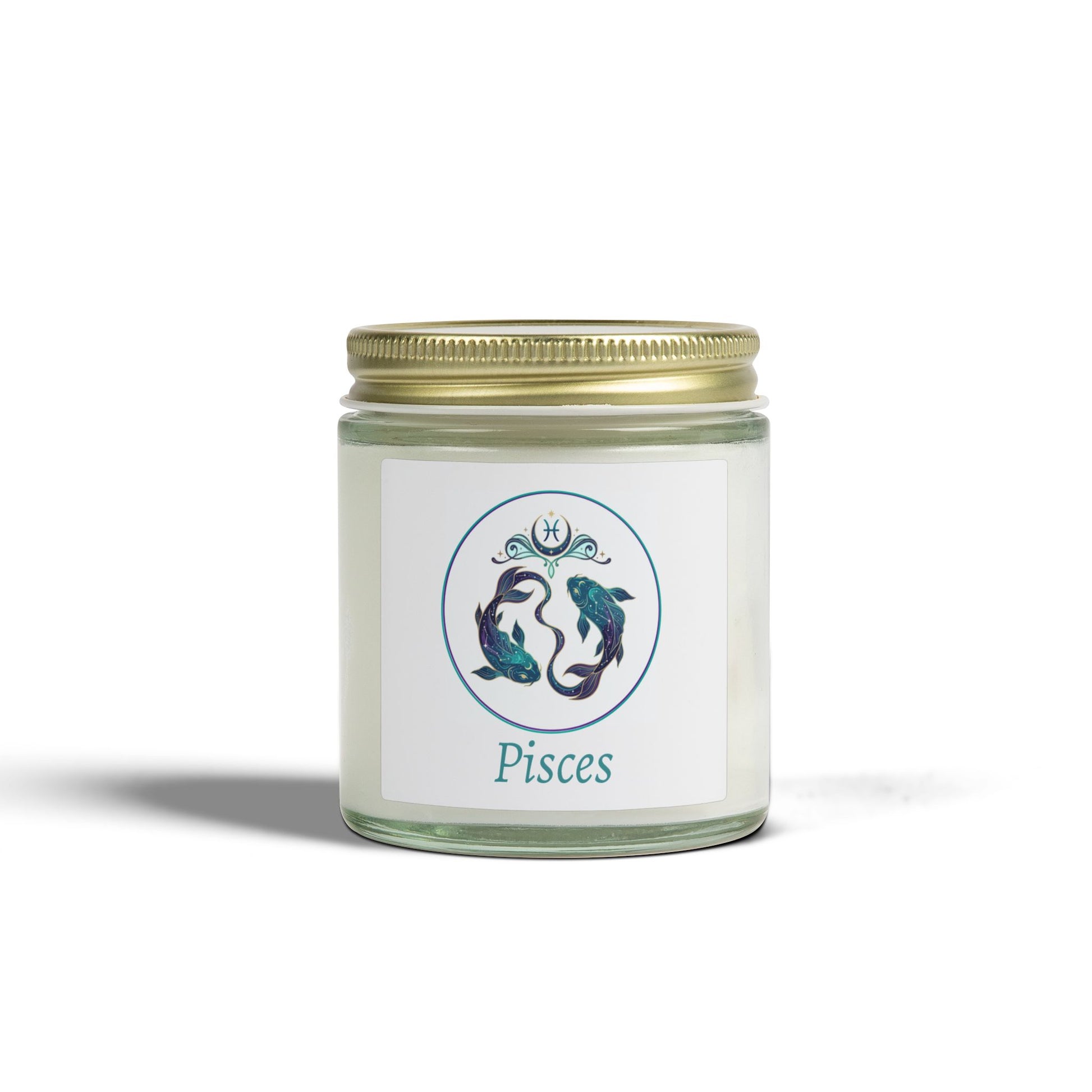 Glass Jar Candle | Pisces Zodiac | 4oz & 9oz