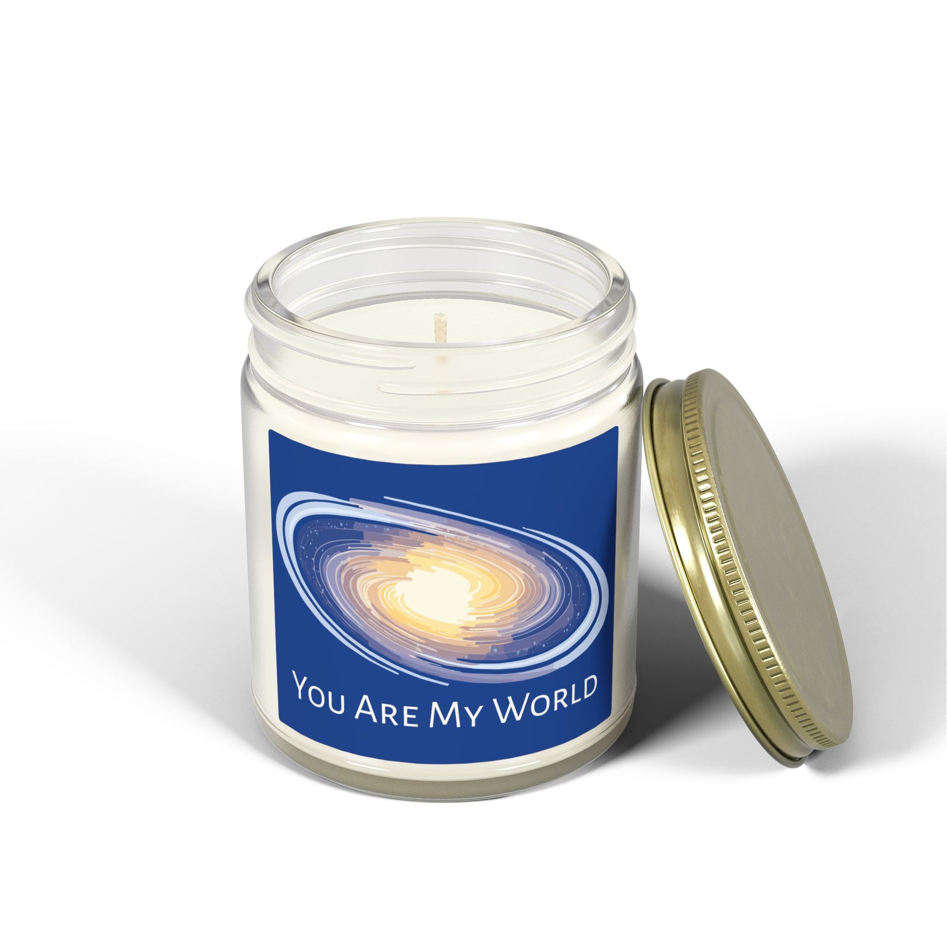 Glass Jar Candle | "You Are My World" | 4oz & 9oz