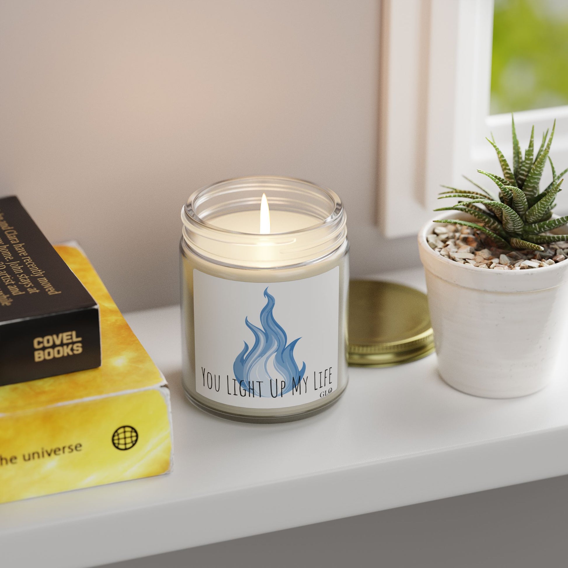 Glass Jar Candle | "You Light Up My Life" | 4oz & 9oz