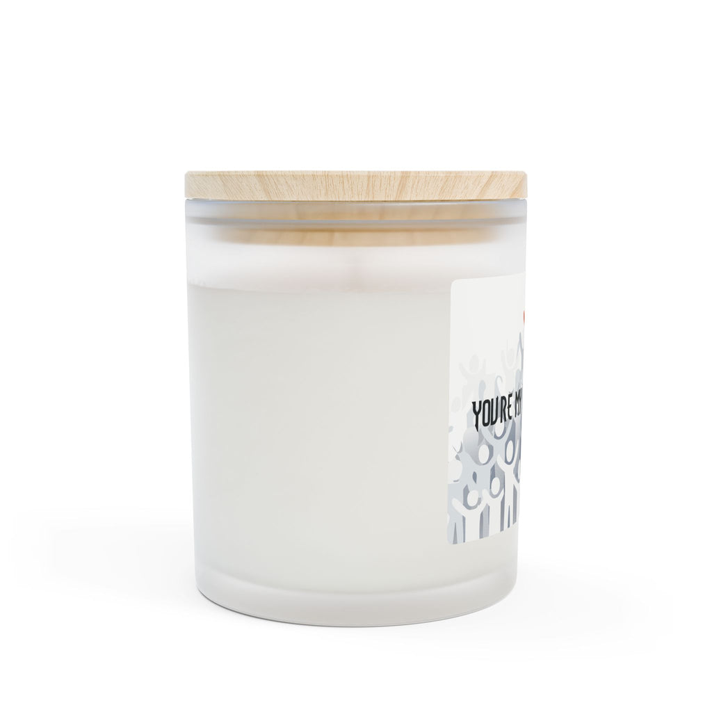 Frosted Glass Candle | "You're My Favorite Human!" | 11oz