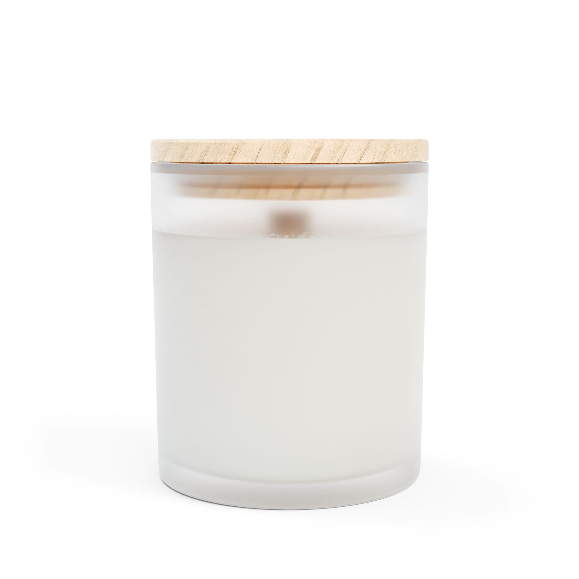 Frosted Glass Candle | 'Happy Birthday' Candles