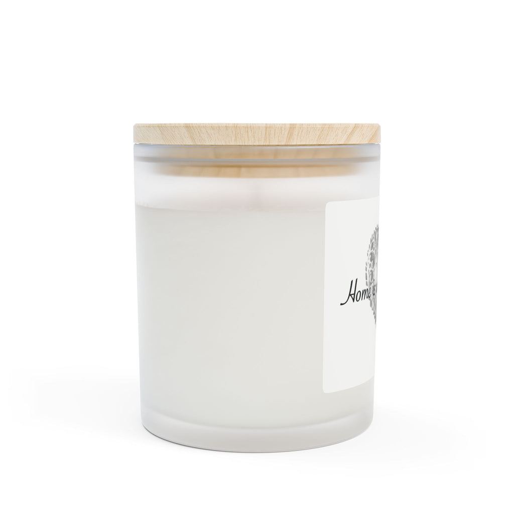Frosted Glass Candle | "Home is wherever you are" | 11oz