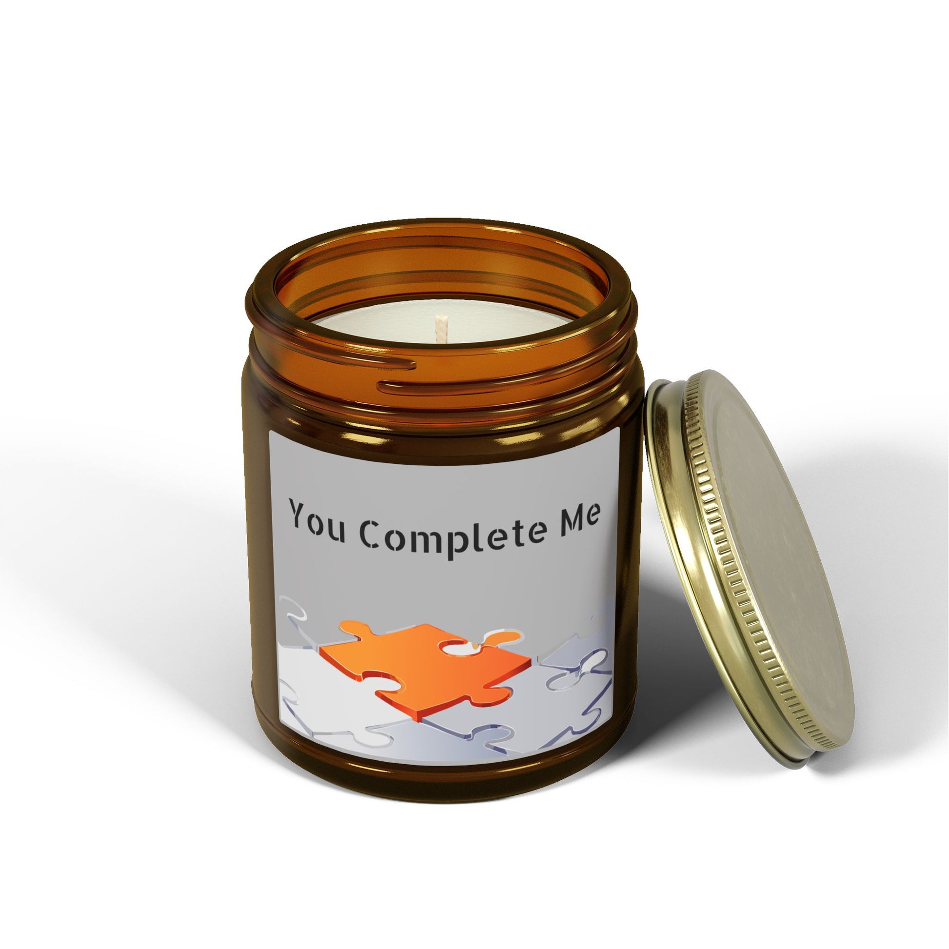 Glass Jar Candle | "You Complete Me" | 4oz or 9oz