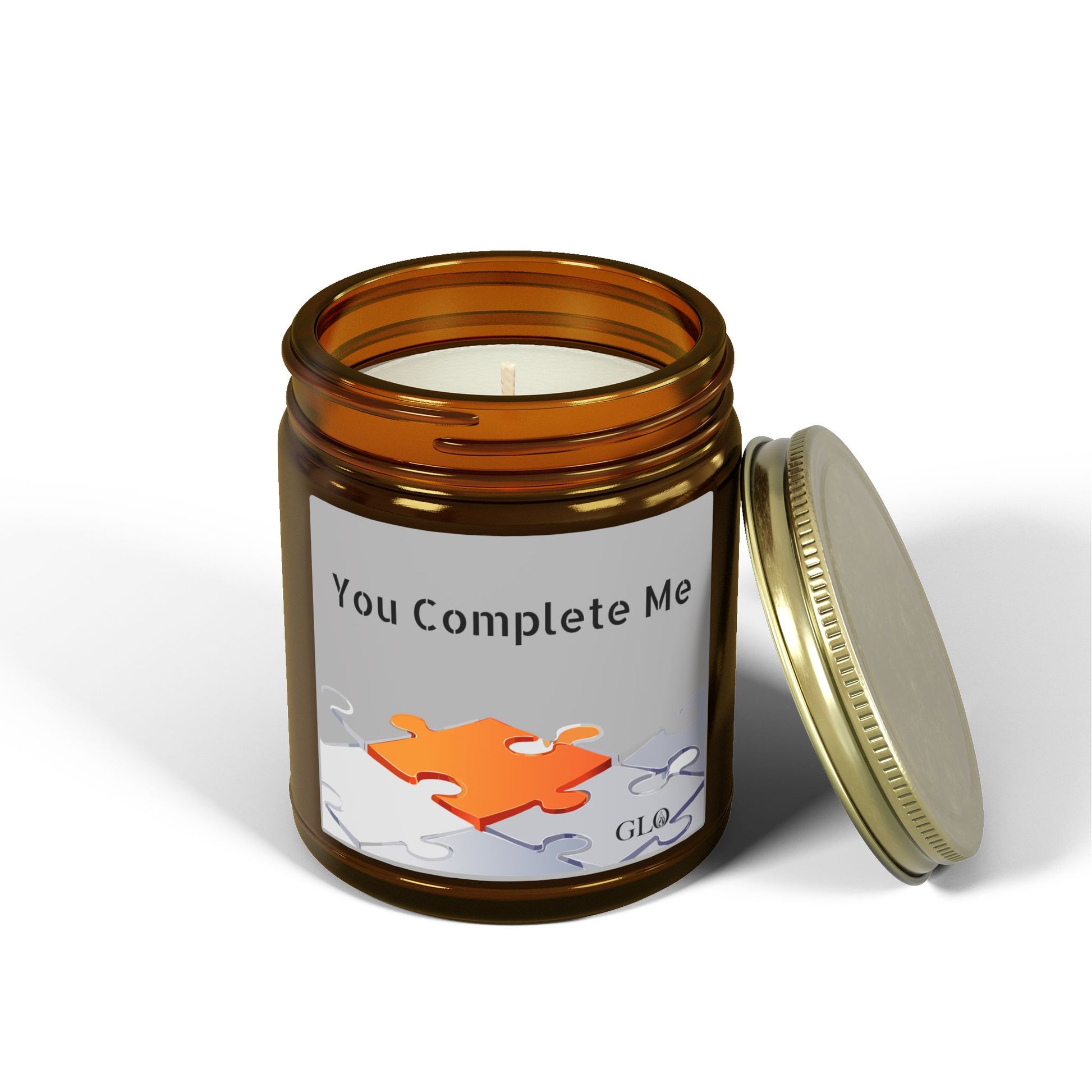 Glass Jar Candle | "You Complete Me" | 4oz or 9oz