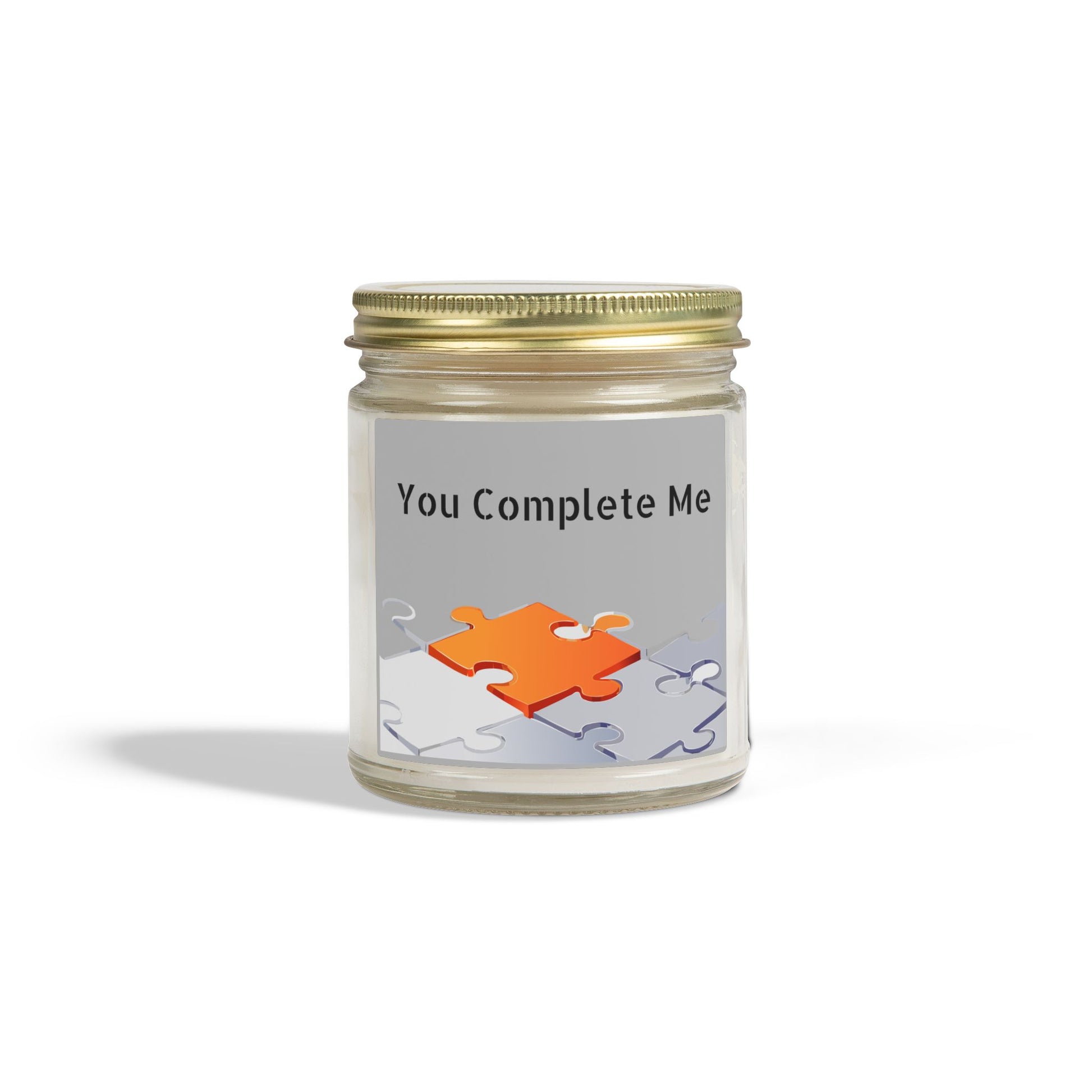 Glass Jar Candle | "You Complete Me" | 4oz or 9oz