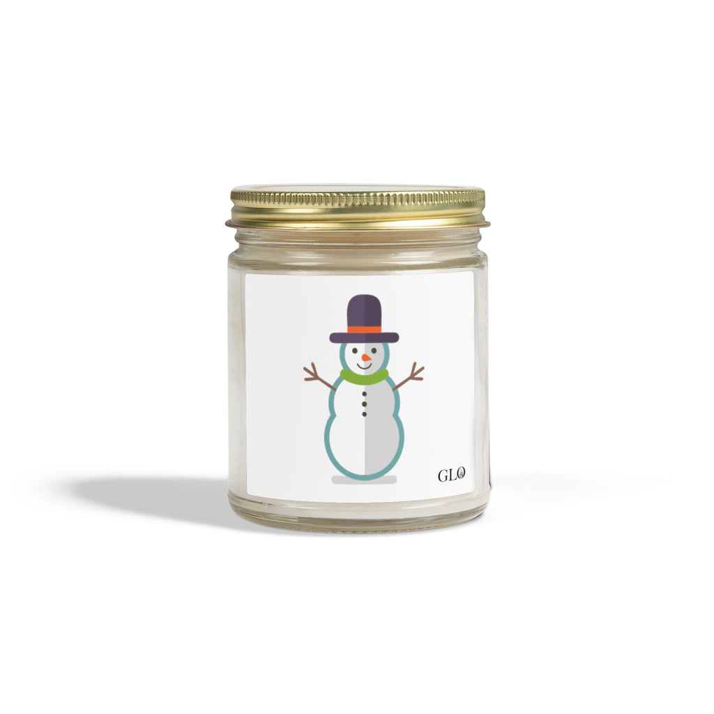 Glass Jar Candle | Snowman | 4oz & 9oz