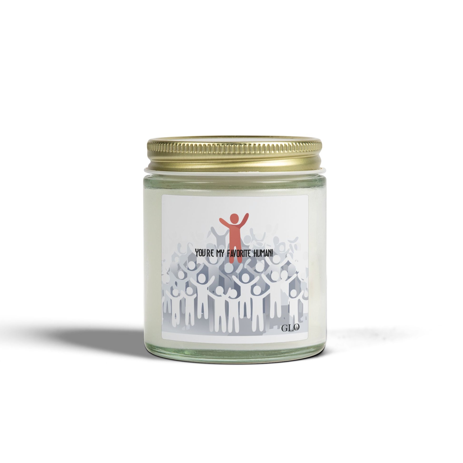 Glass Jar Candle | "You’re My Favorite Human" | 4oz & 9oz