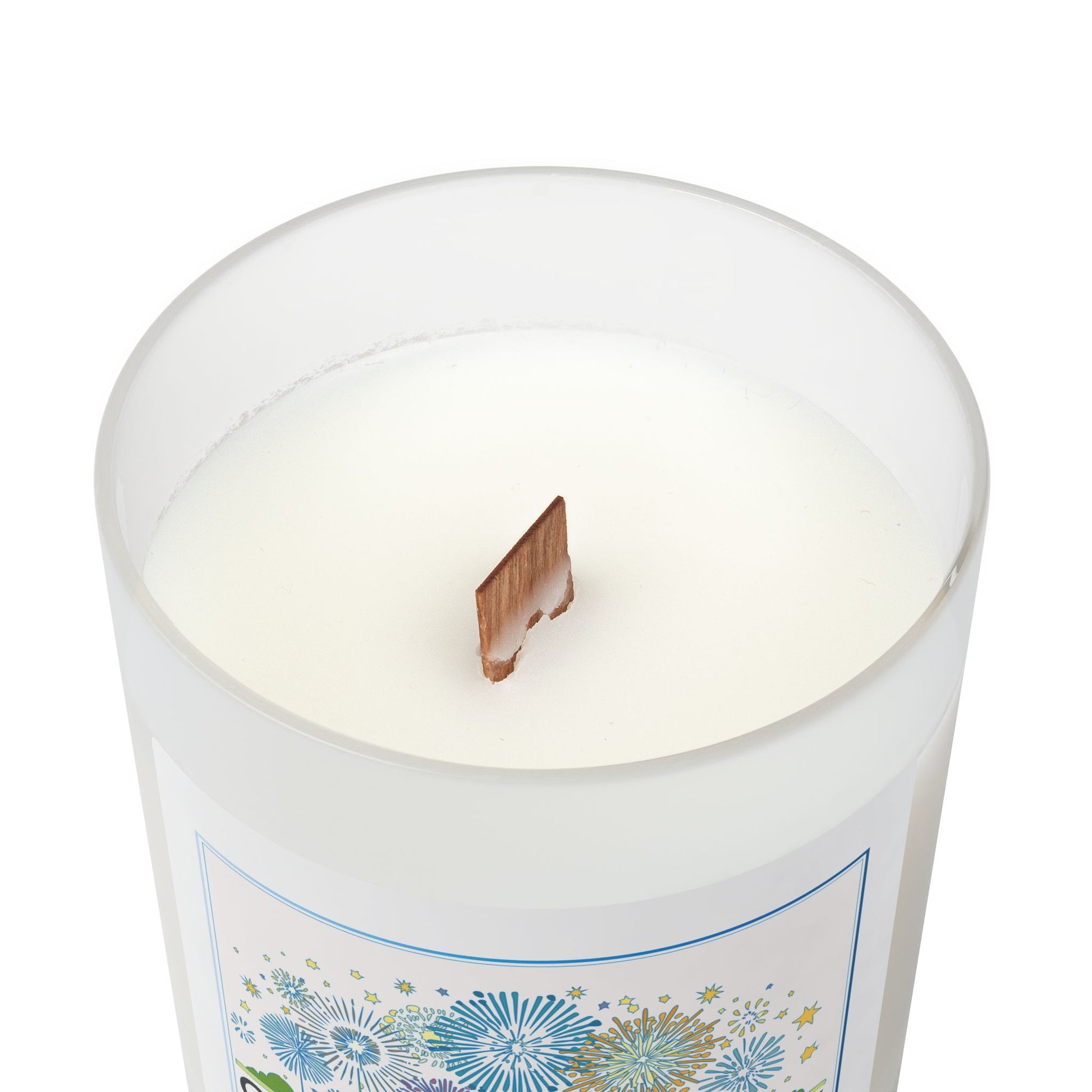 Frosted Glass Candle | "Congratulations" | 11oz