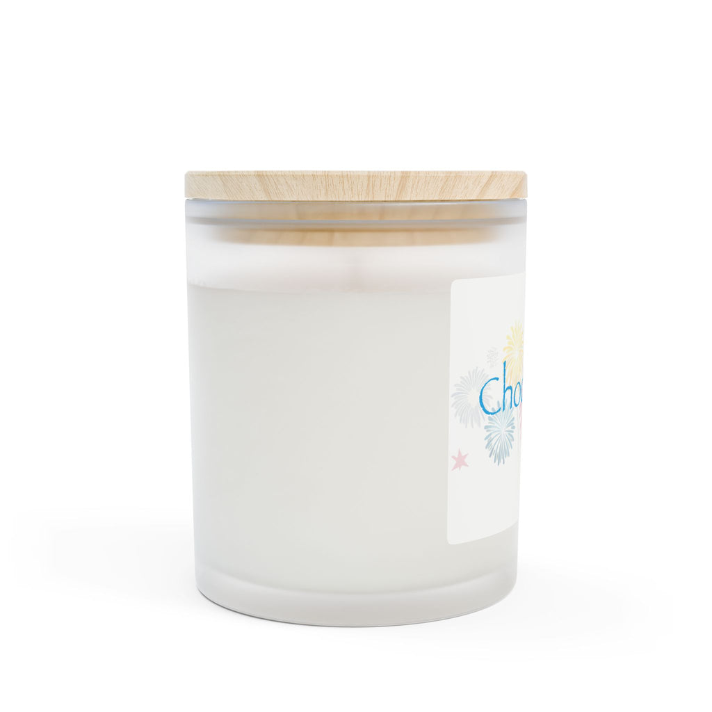 Frosted Glass Candle | "Choose joy!" | 11oz
