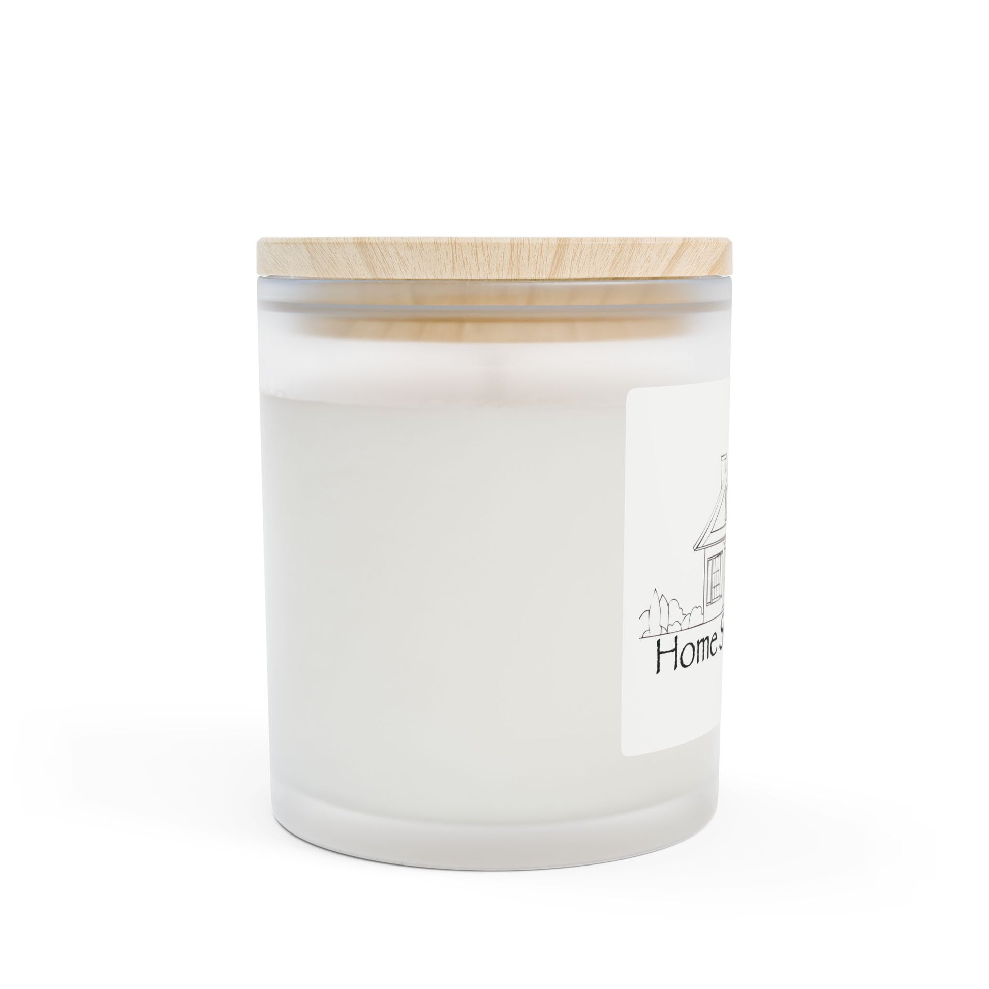 Frosted Glass Candle |"Home Sweet Home" | 11oz