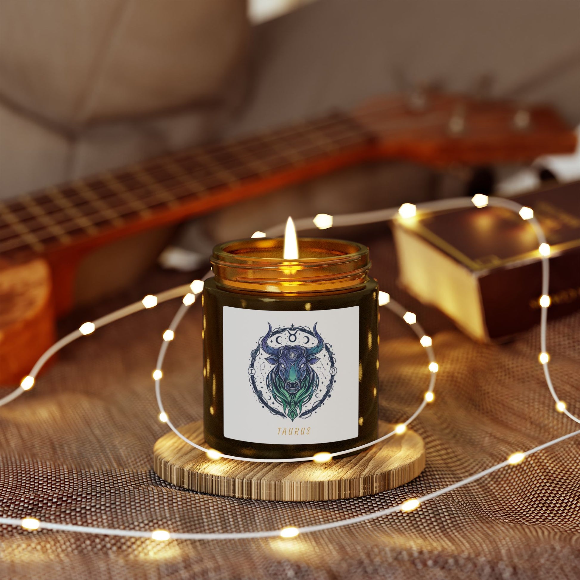 Glass Jar Candle | Taurus Zodiac | 4oz & 9oz