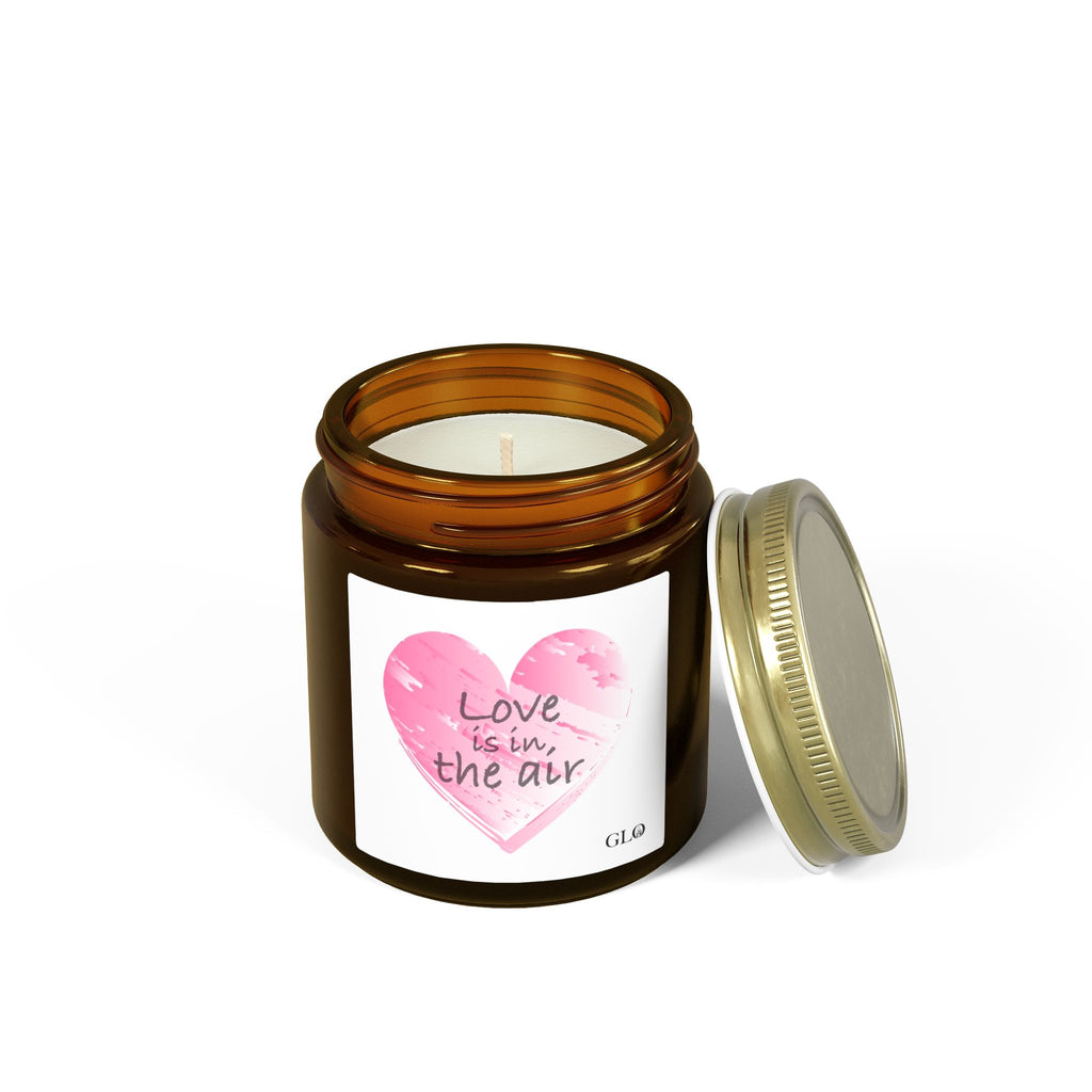 Glass Jar Candle | "Love Is in the Air" | 4oz & 9oz