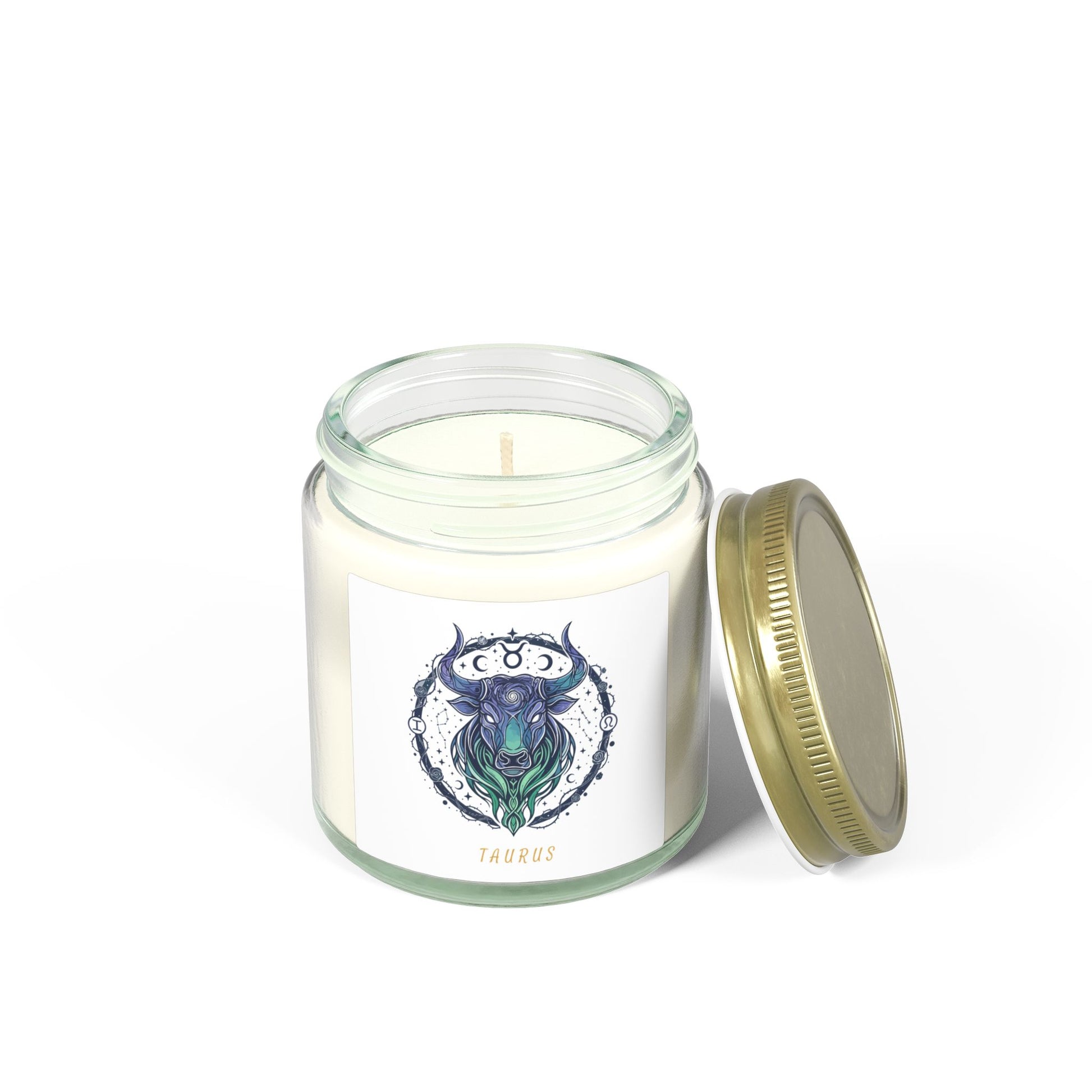 Glass Jar Candle | Taurus Zodiac | 4oz & 9oz