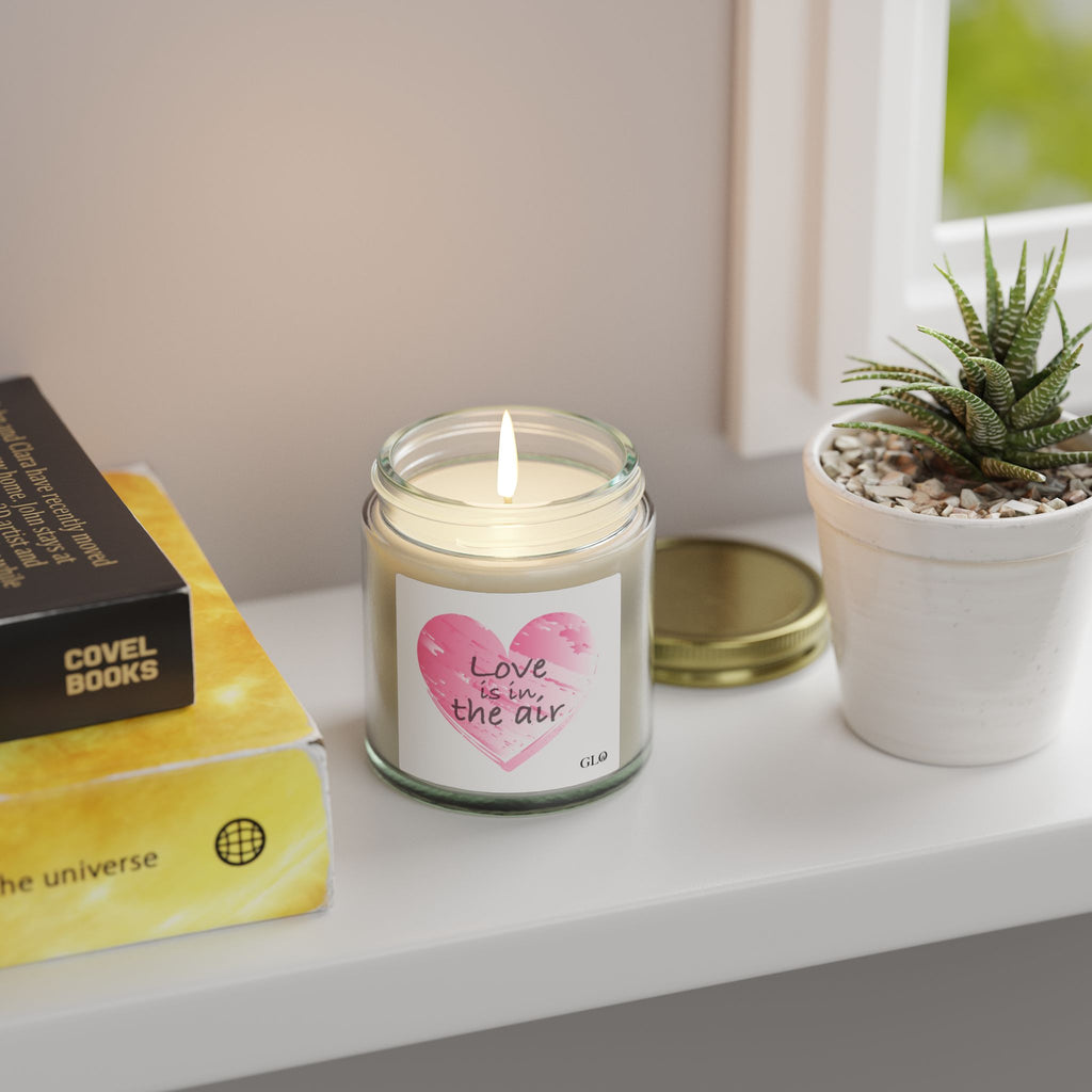 Glass Jar Candle | "Love Is in the Air" | 4oz & 9oz
