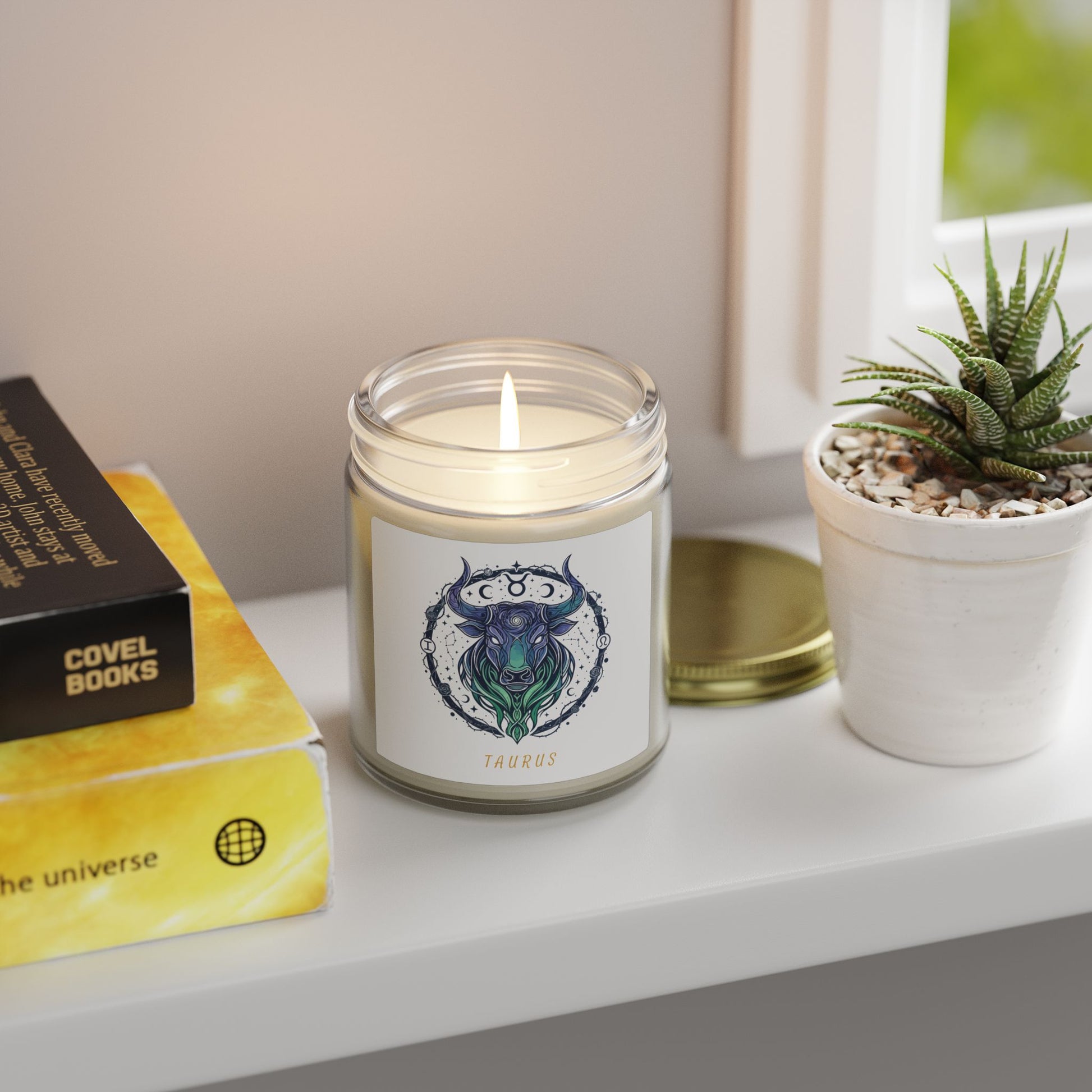 Glass Jar Candle | Taurus Zodiac | 4oz & 9oz