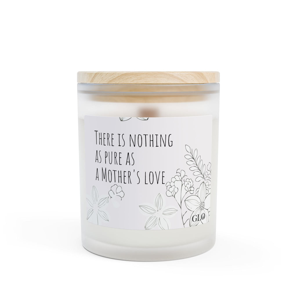 Frosted Glass Candle | "Mother's Love" | 11oz