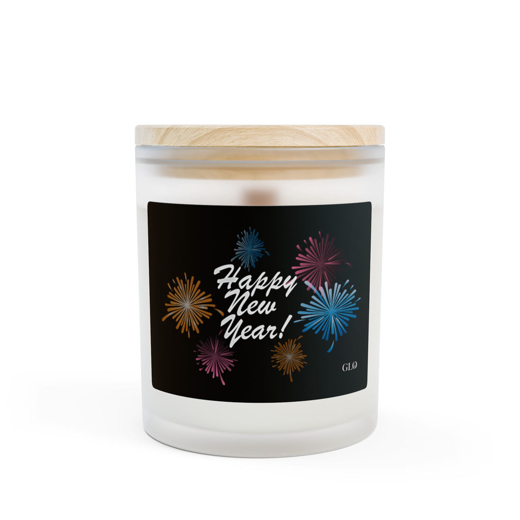 Frosted Glass Candle | "Happy New Year" | 11oz