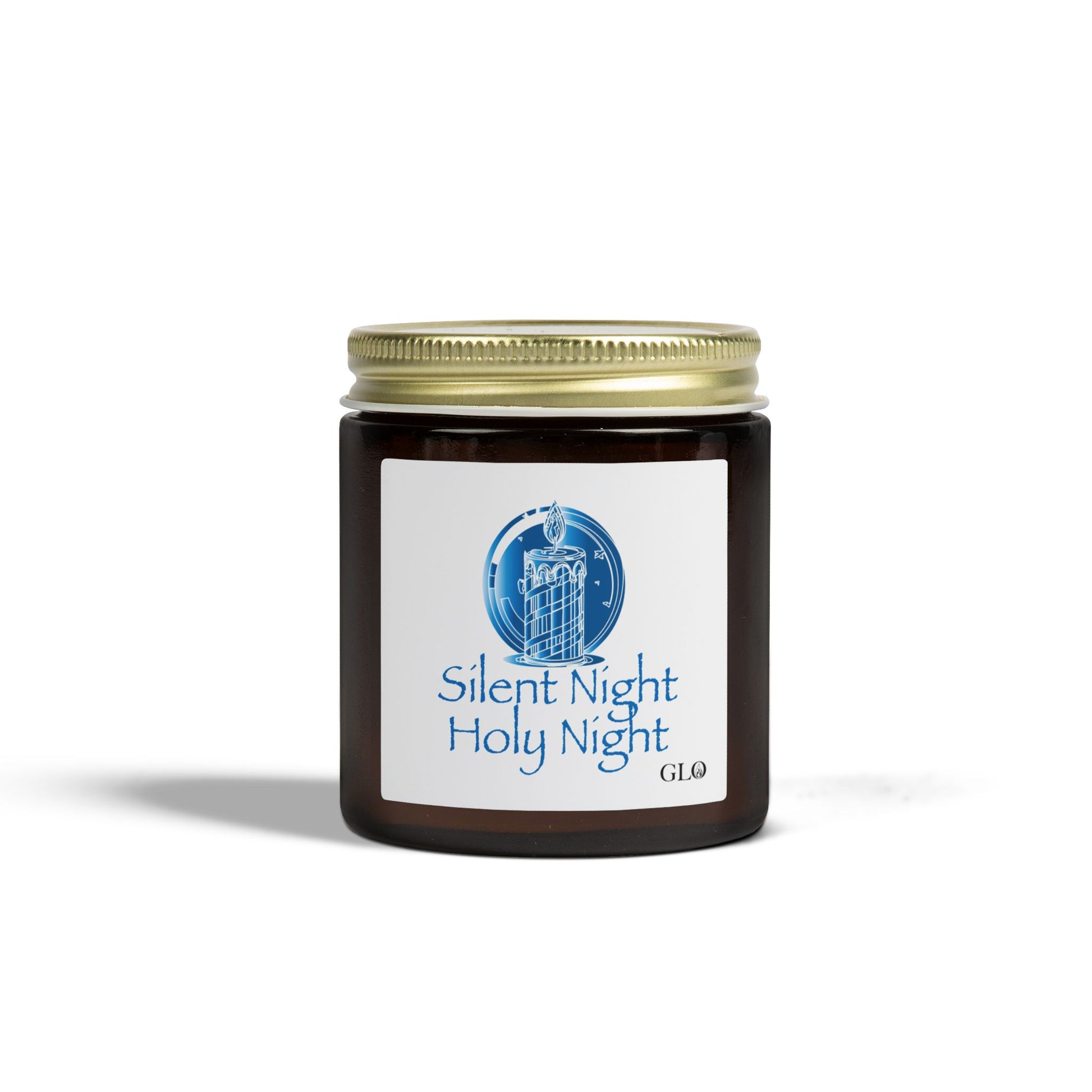 Glass Jar Candle | "Silent Night Holy Night" | 4oz & 9oz