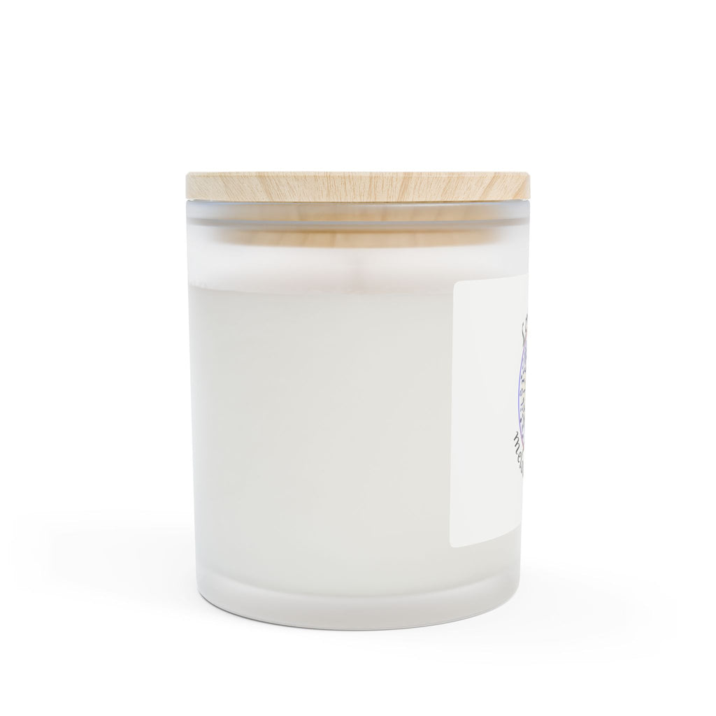 Frosted Glass Candle | "Love is the Melody of life" | 11oz