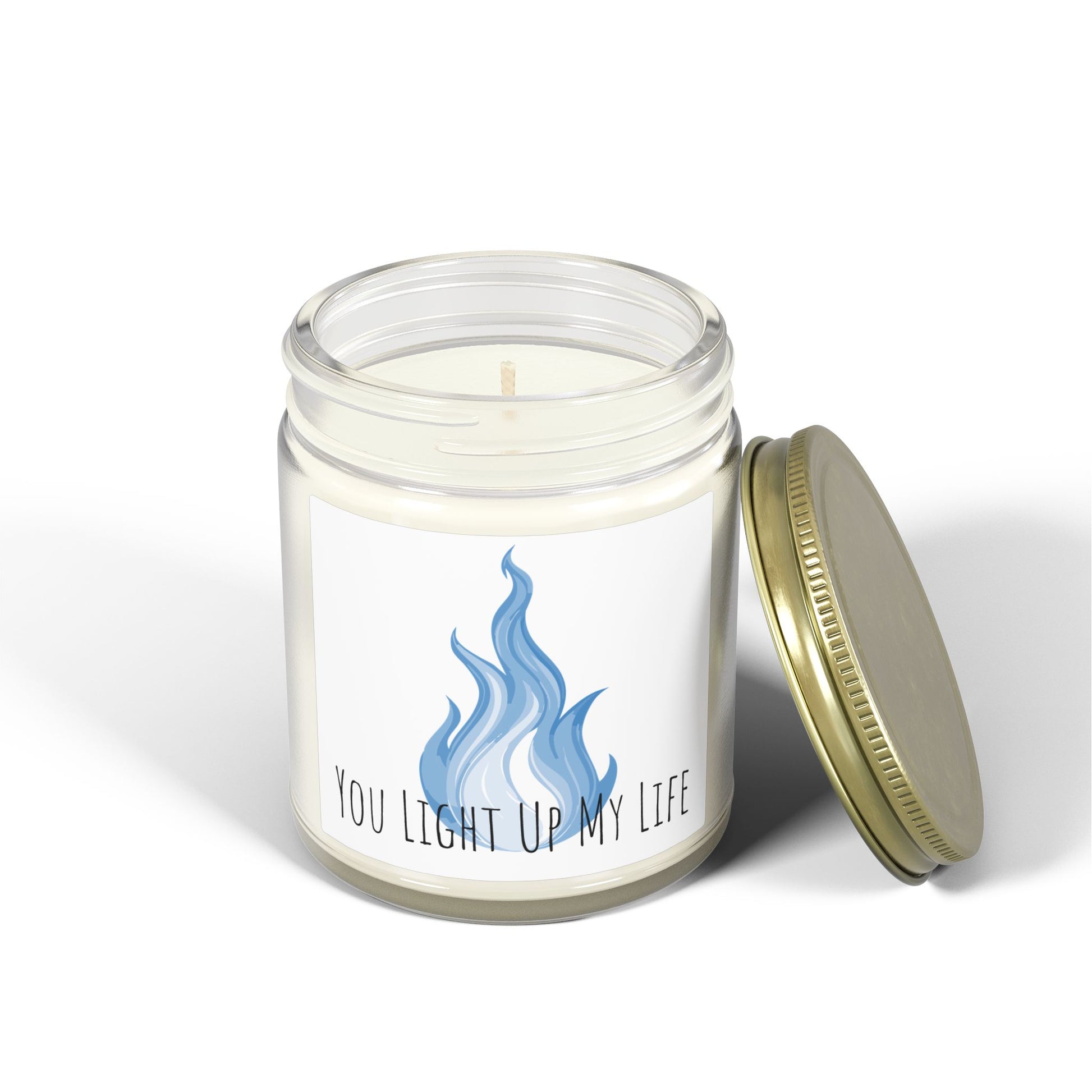 Glass Jar Candle | "You Light Up My Life" | 4oz & 9oz